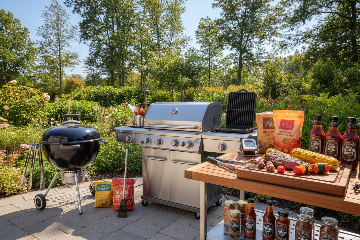 Hoe stel je een complete premium BBQ-uitrusting samen?
