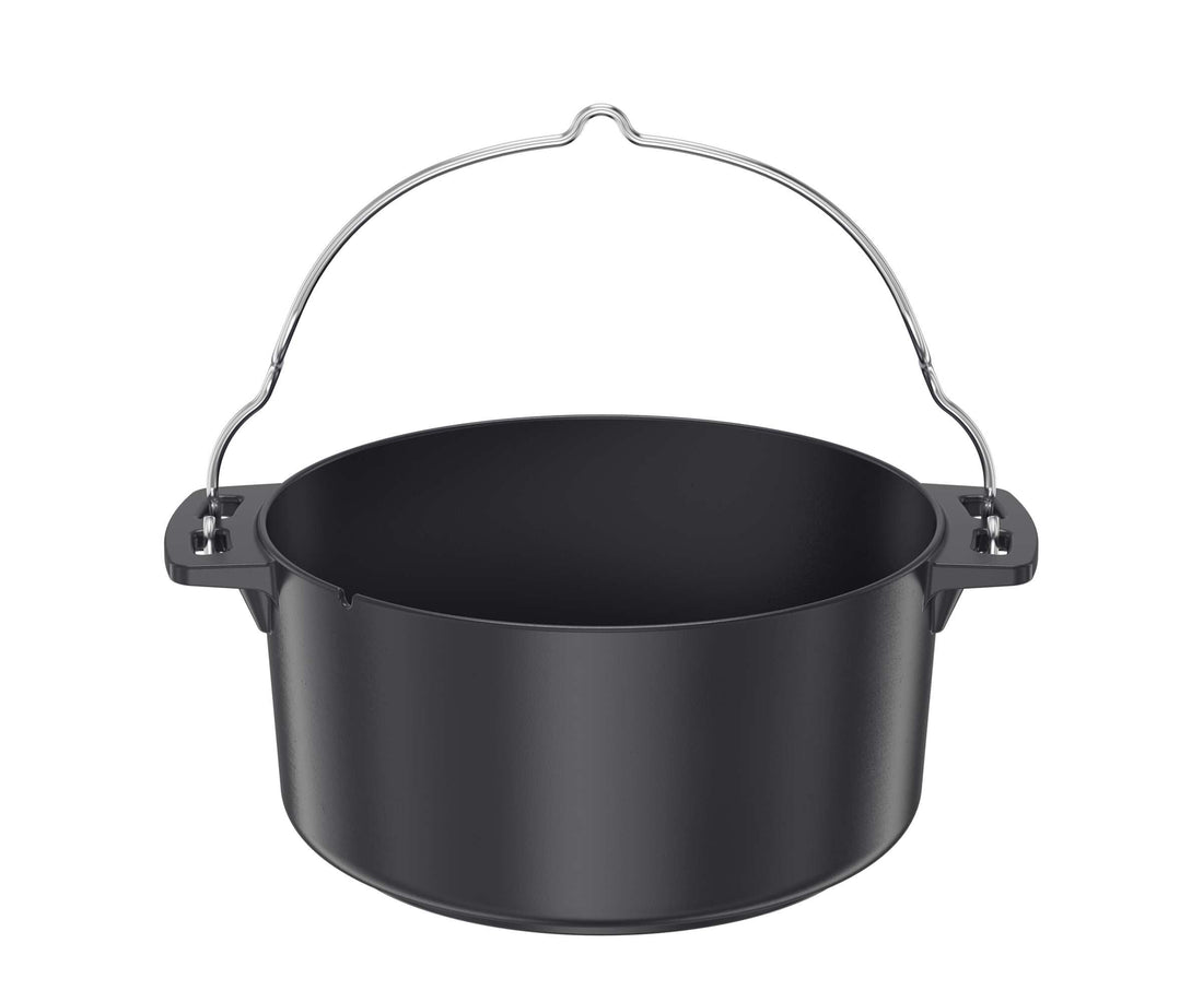 Dutch ovens, wokken en barbecuepannen gebruiken op de BBQ, dit zijn je mogelijkheden.