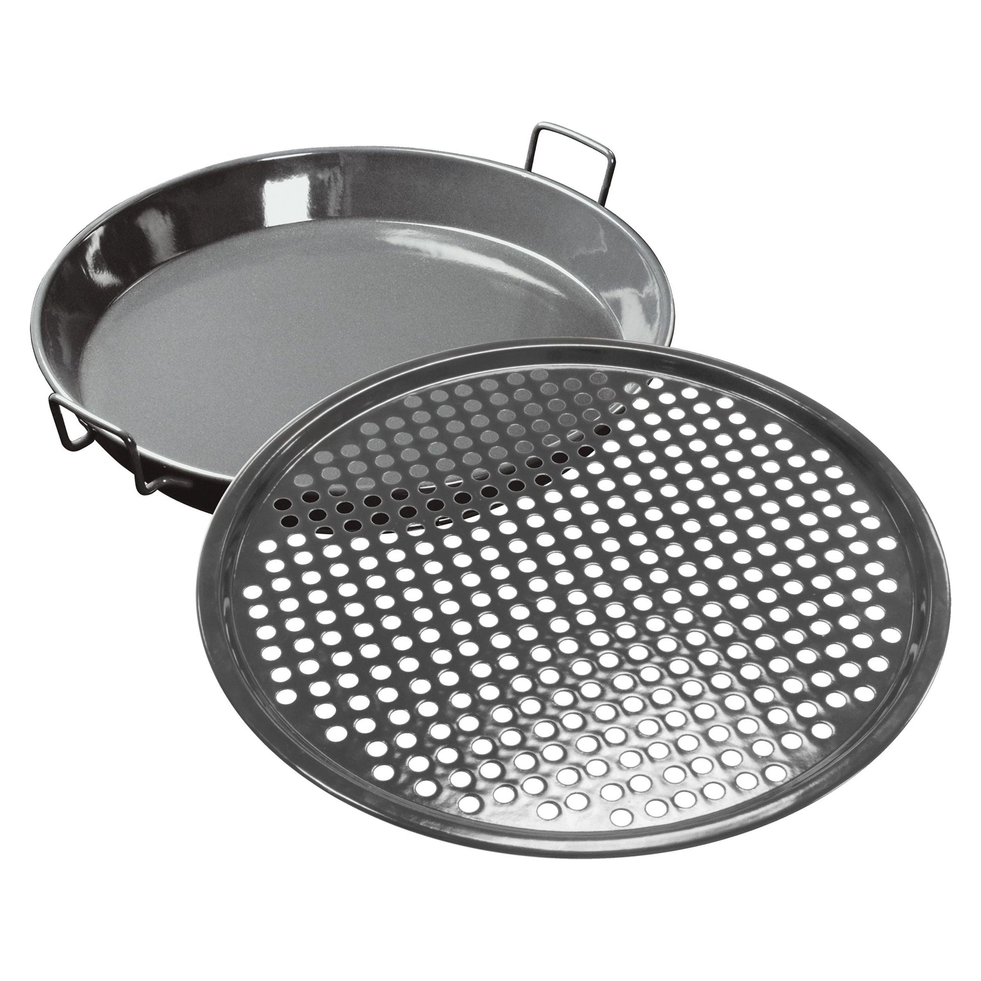 BBQ Accessoire Pizza Plaat Middel Set 2 van Stuks