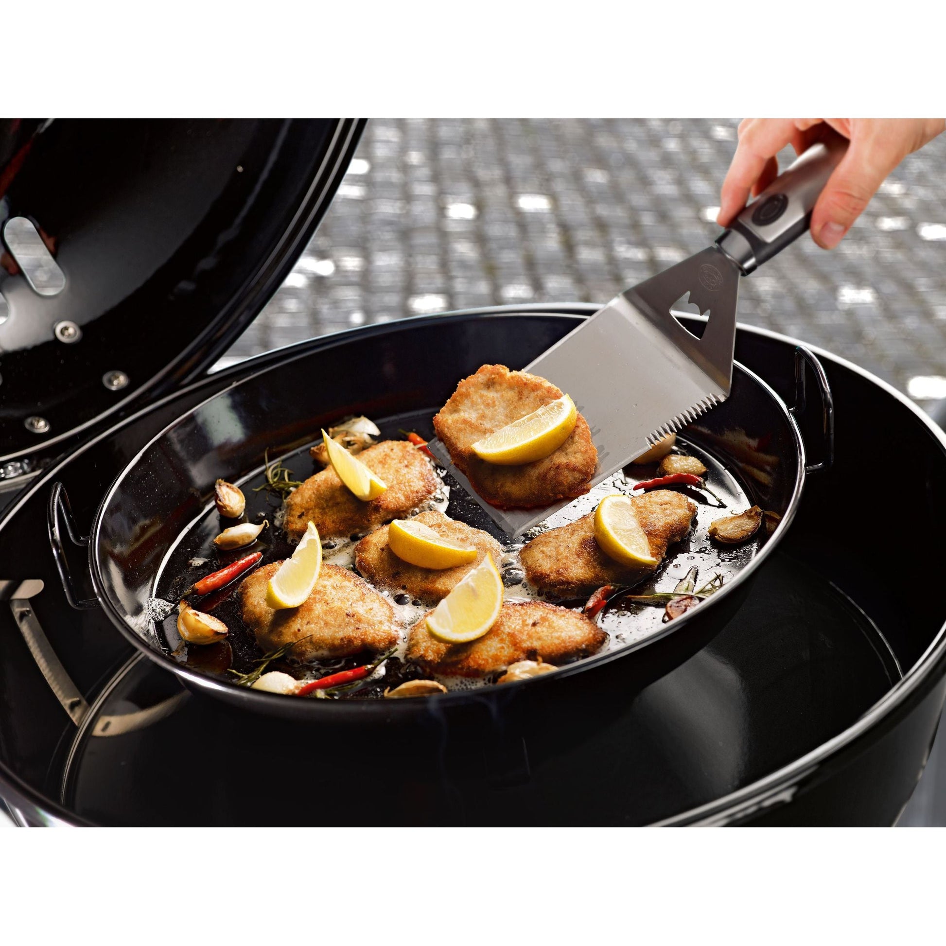 BBQ Accessoire Pizza Plaat Middel Set 2 van Stuks