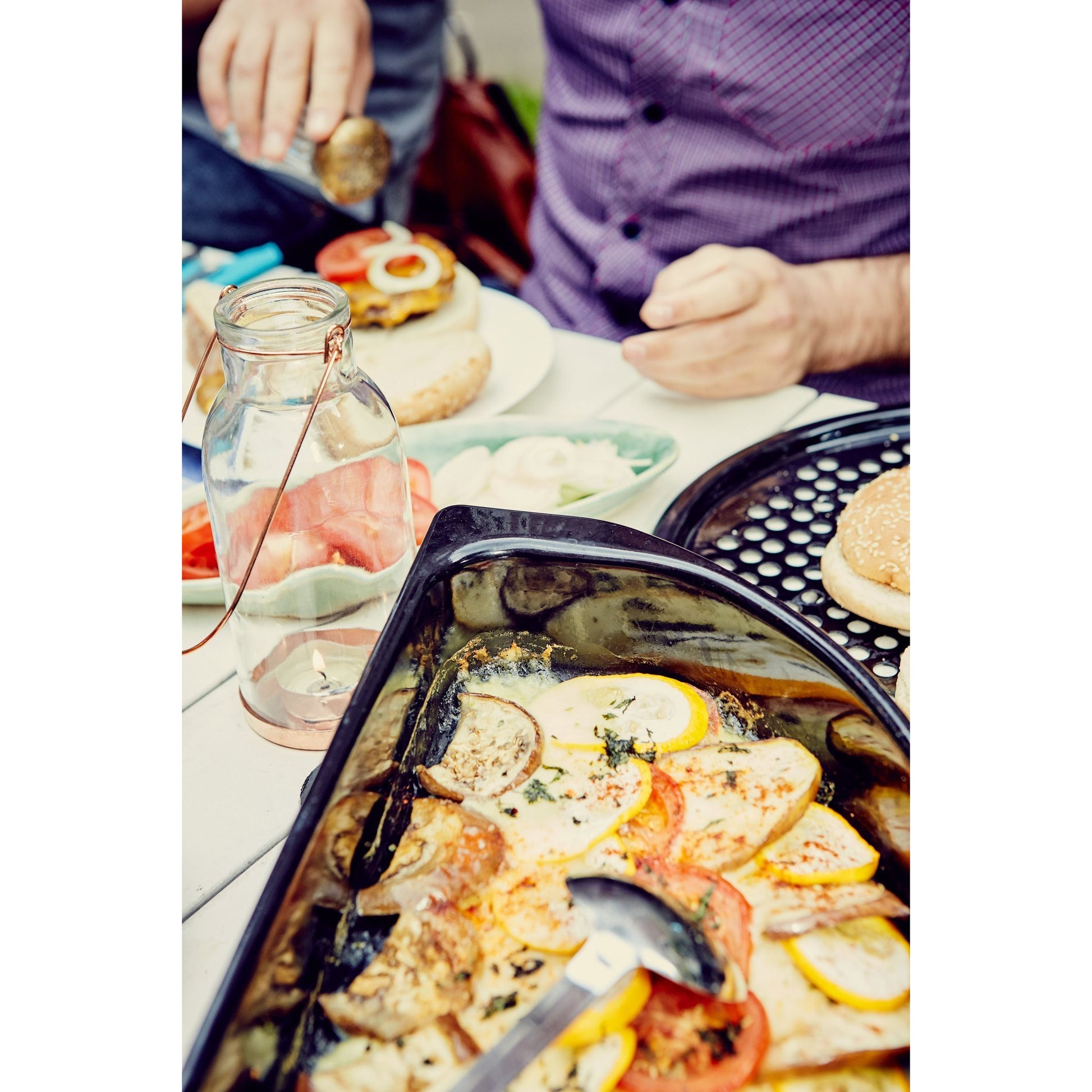 BBQ Accessoire Kookset Halve Maan Set van 2 Stuks