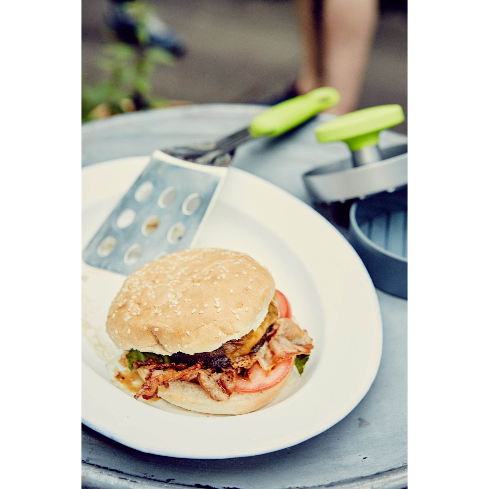 BBQ Accessoire Hamburgerpers