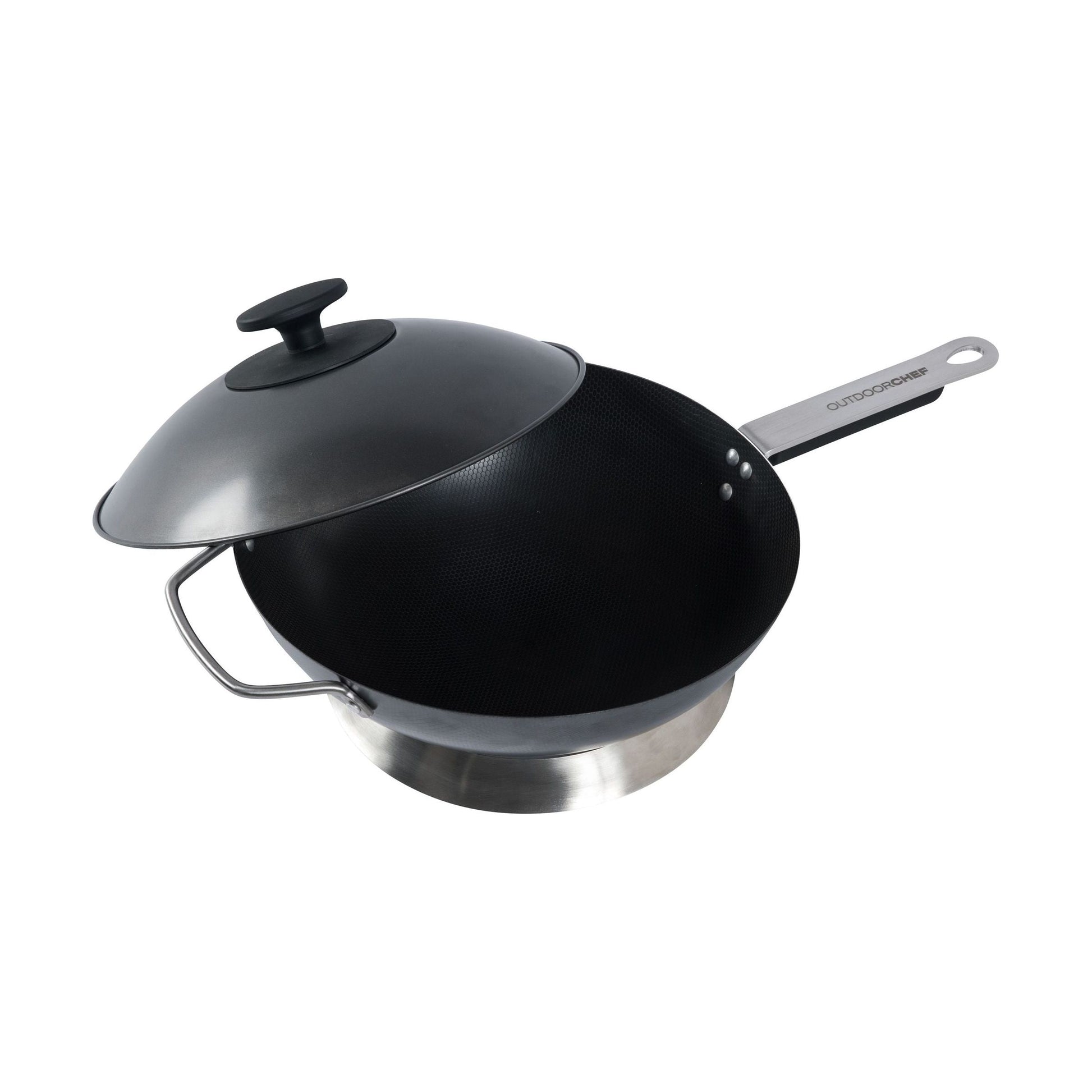 BBQ Accessoire Wokpan incl Deksel
