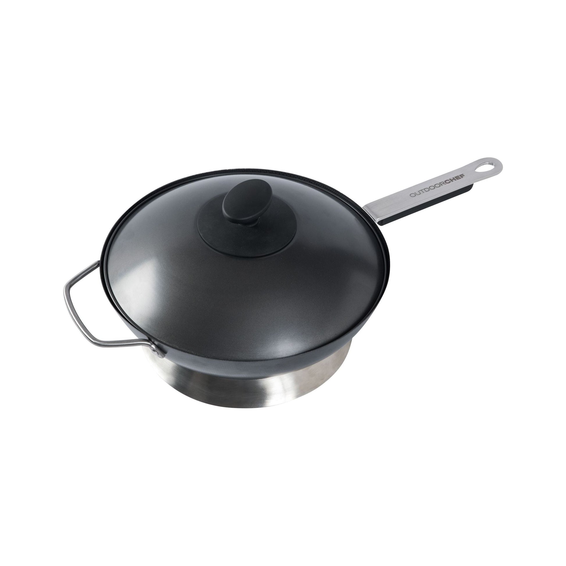 BBQ Accessoire Wokpan incl Deksel
