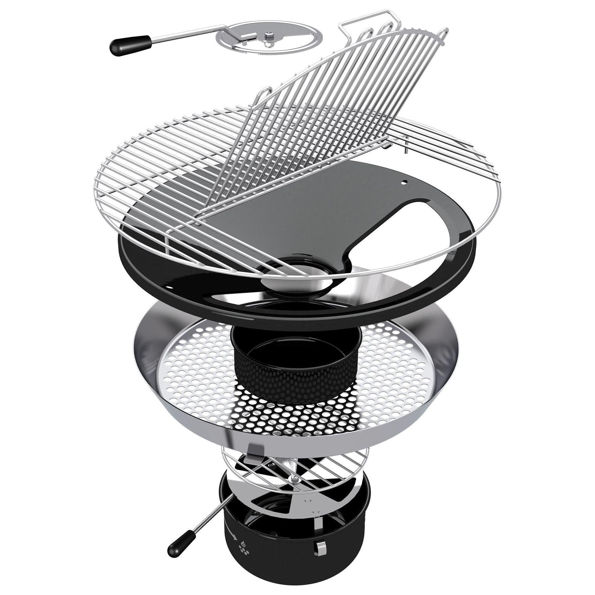 Barbecue Gas Dualchef 415 G zonder zijbrander 30 mBar