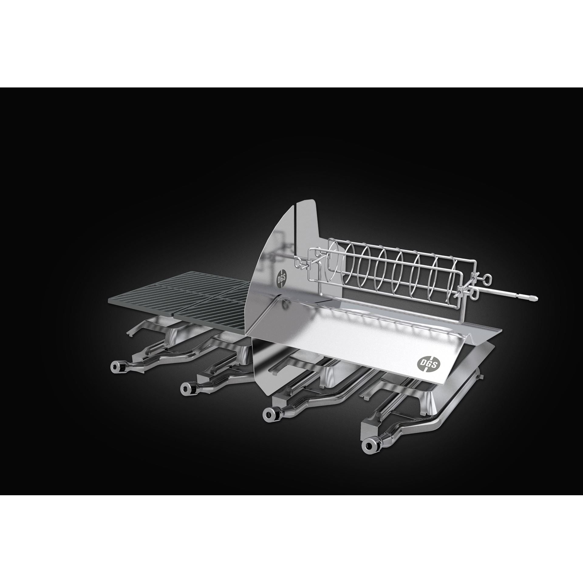 Barbecue Gas Dualchef 415 G zonder zijbrander 30 mBar