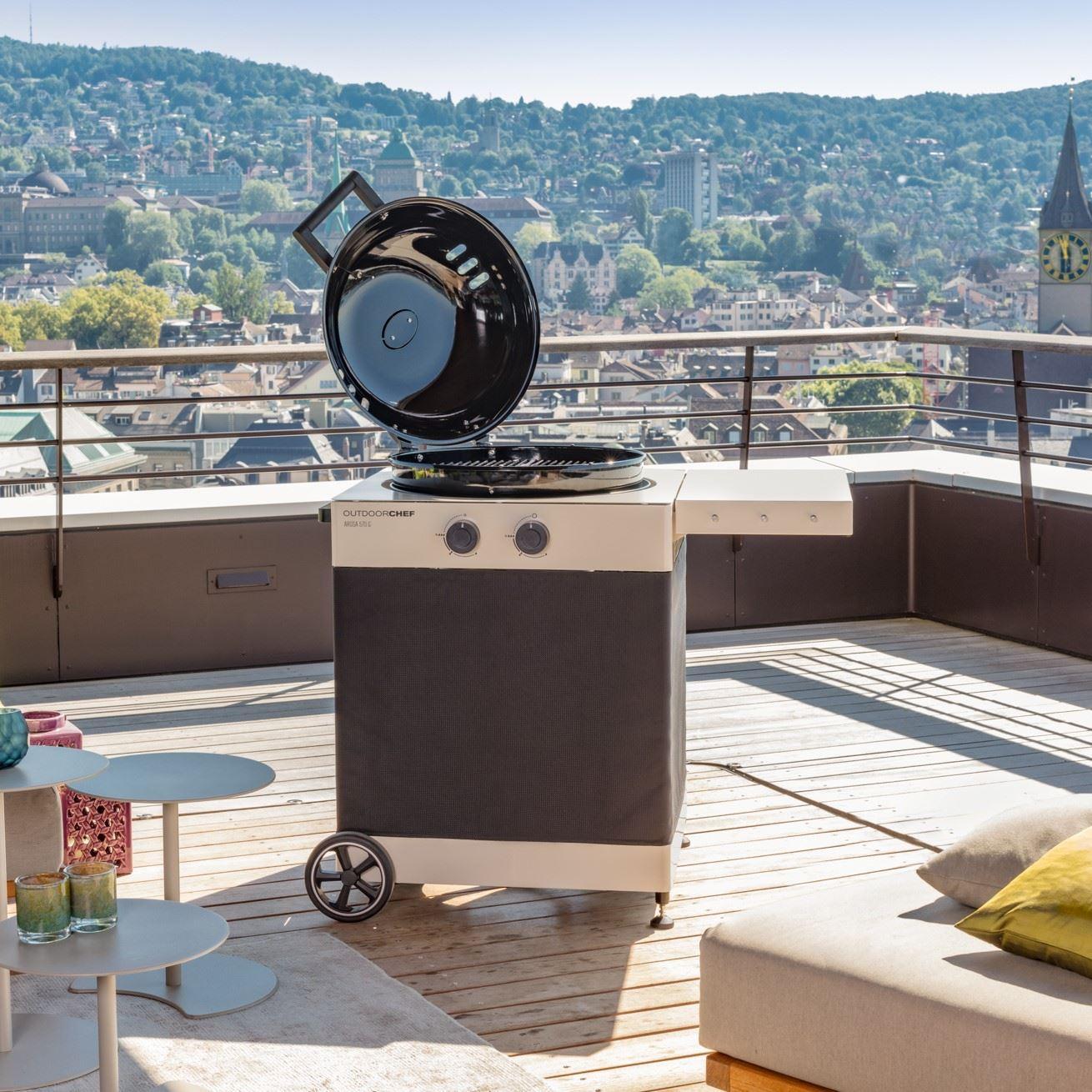 Barbecue Gas Arosa 570 G Tex 30mbar met Uitwisselbaar Front