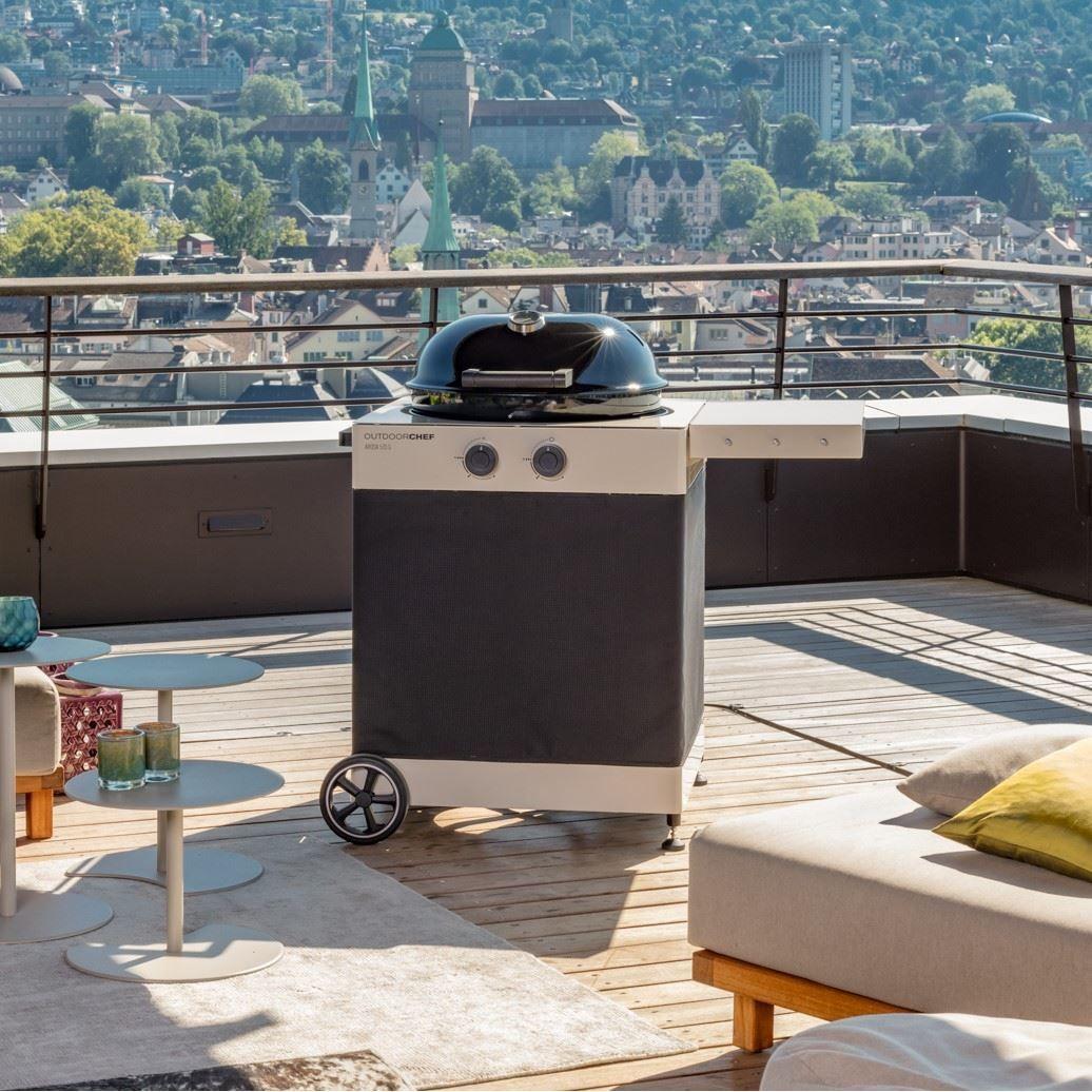 Barbecue Gas Arosa 570 G Tex 30mbar met Uitwisselbaar Front