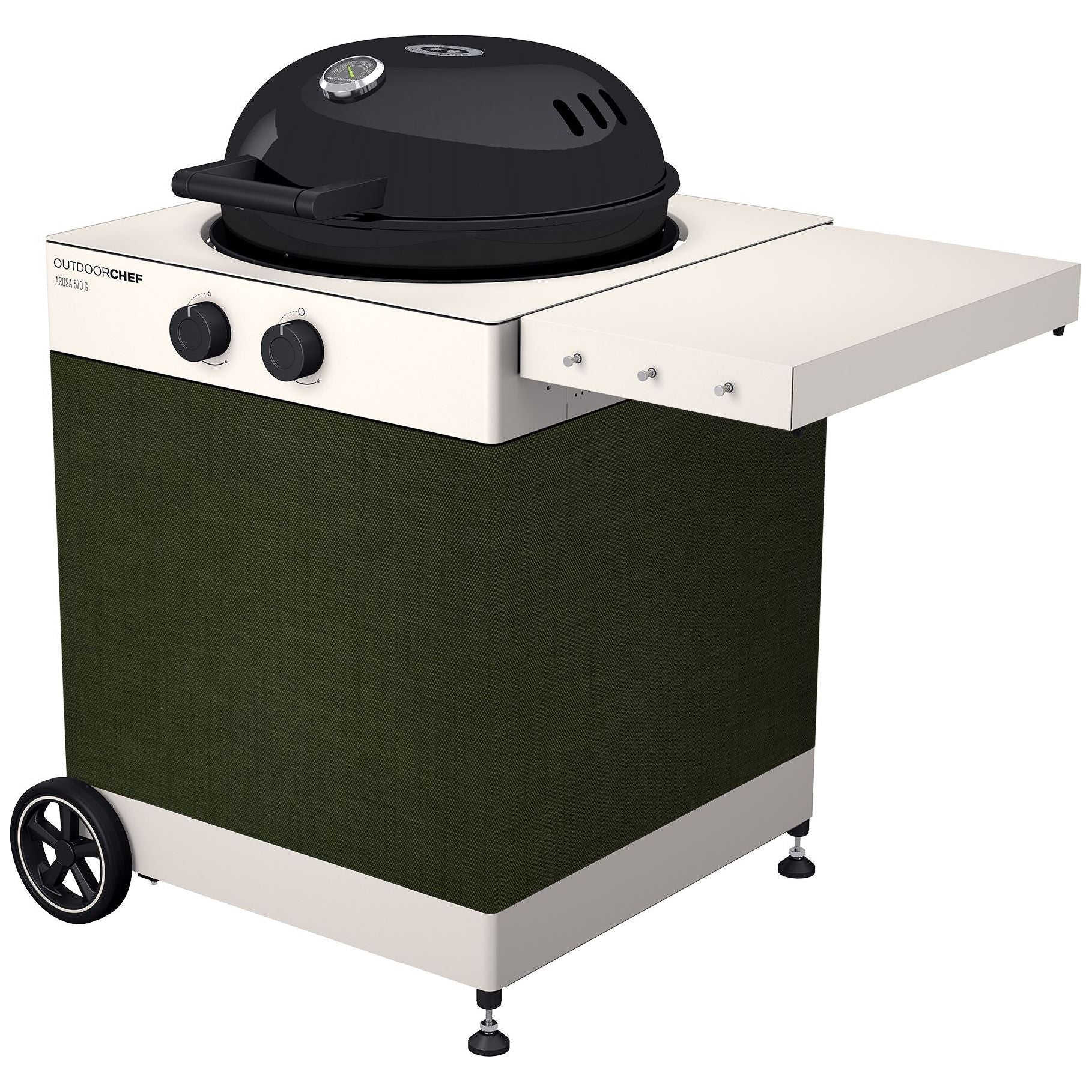 BBQ Accessoire Uitwisselbaar Front voor Arosa 570 G Moss Green