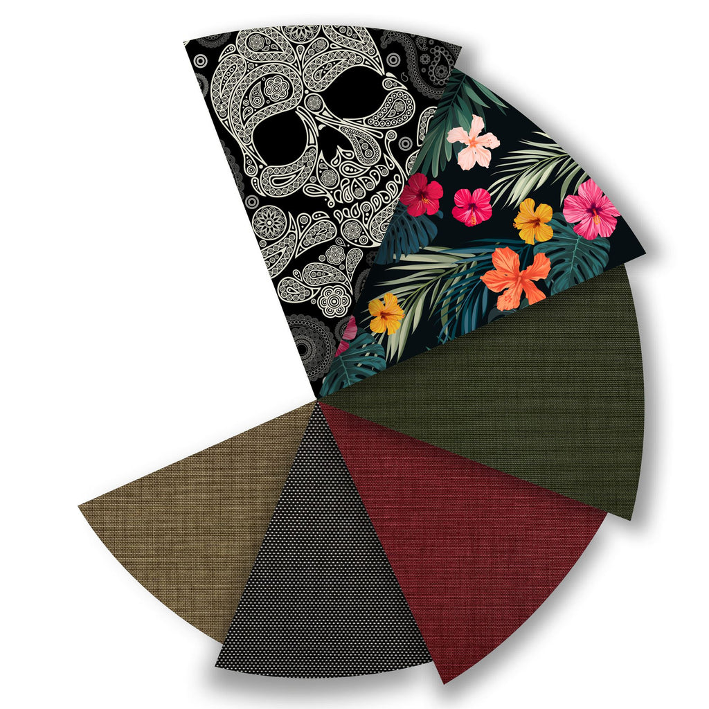 BBQ Accessoire Uitwisselbaar Front voor Arosa 570 G Skull Paisly