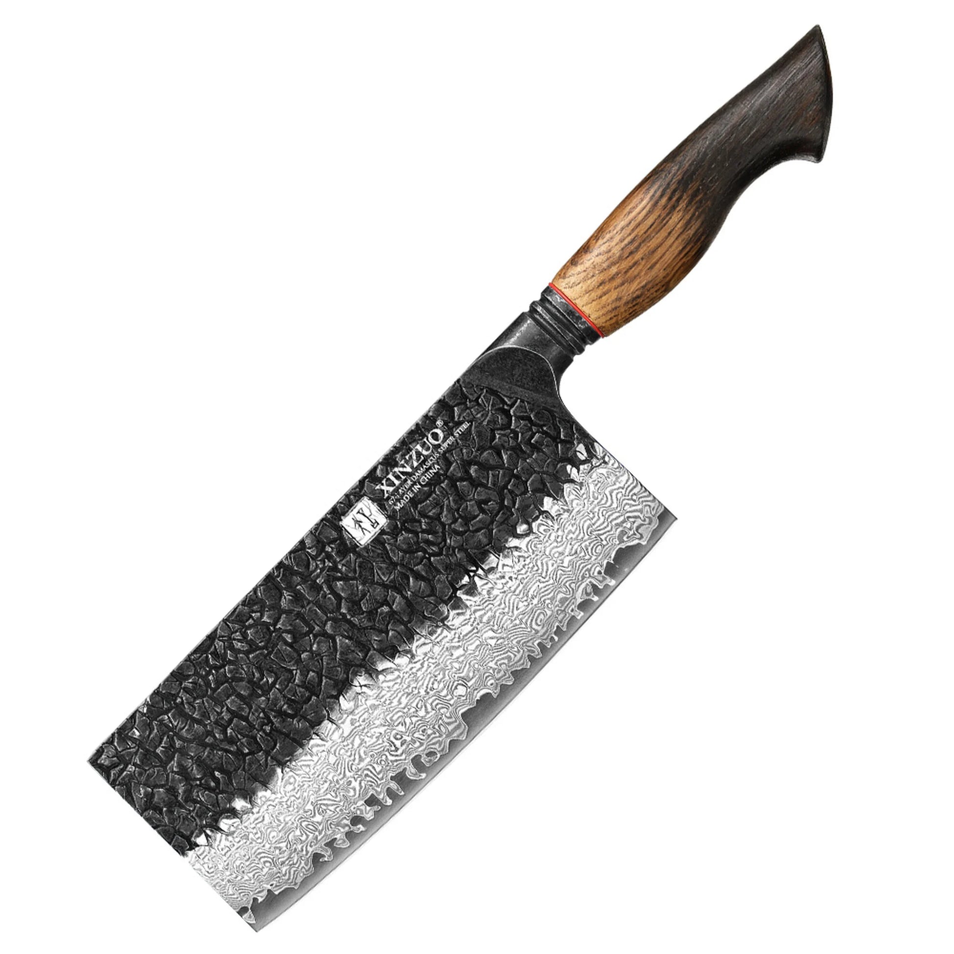 XinZuo X06 Mo Series Damascus Chinese Cleaver