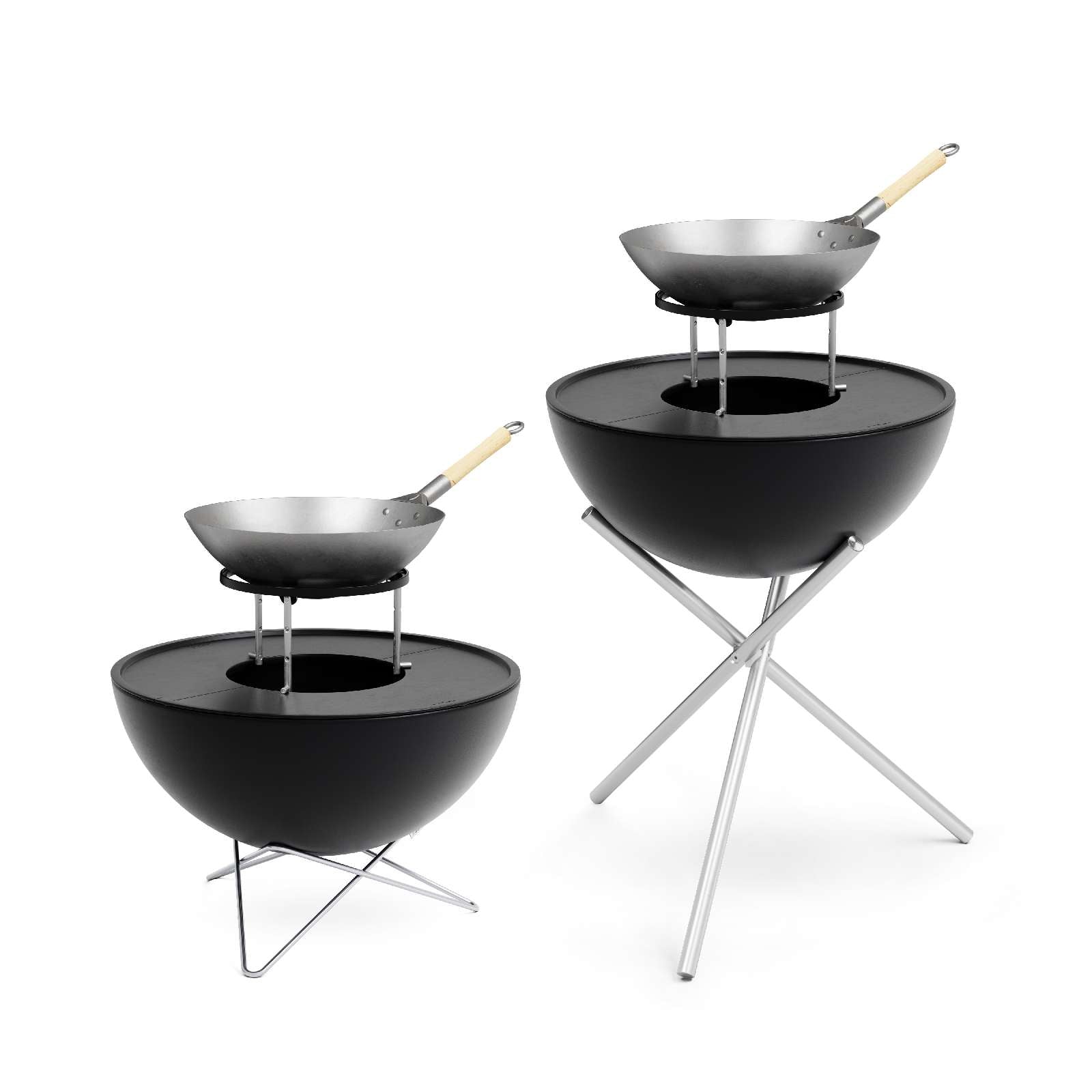 Bowl 57 Grillrooster op Verstelbare Poten met Handvat