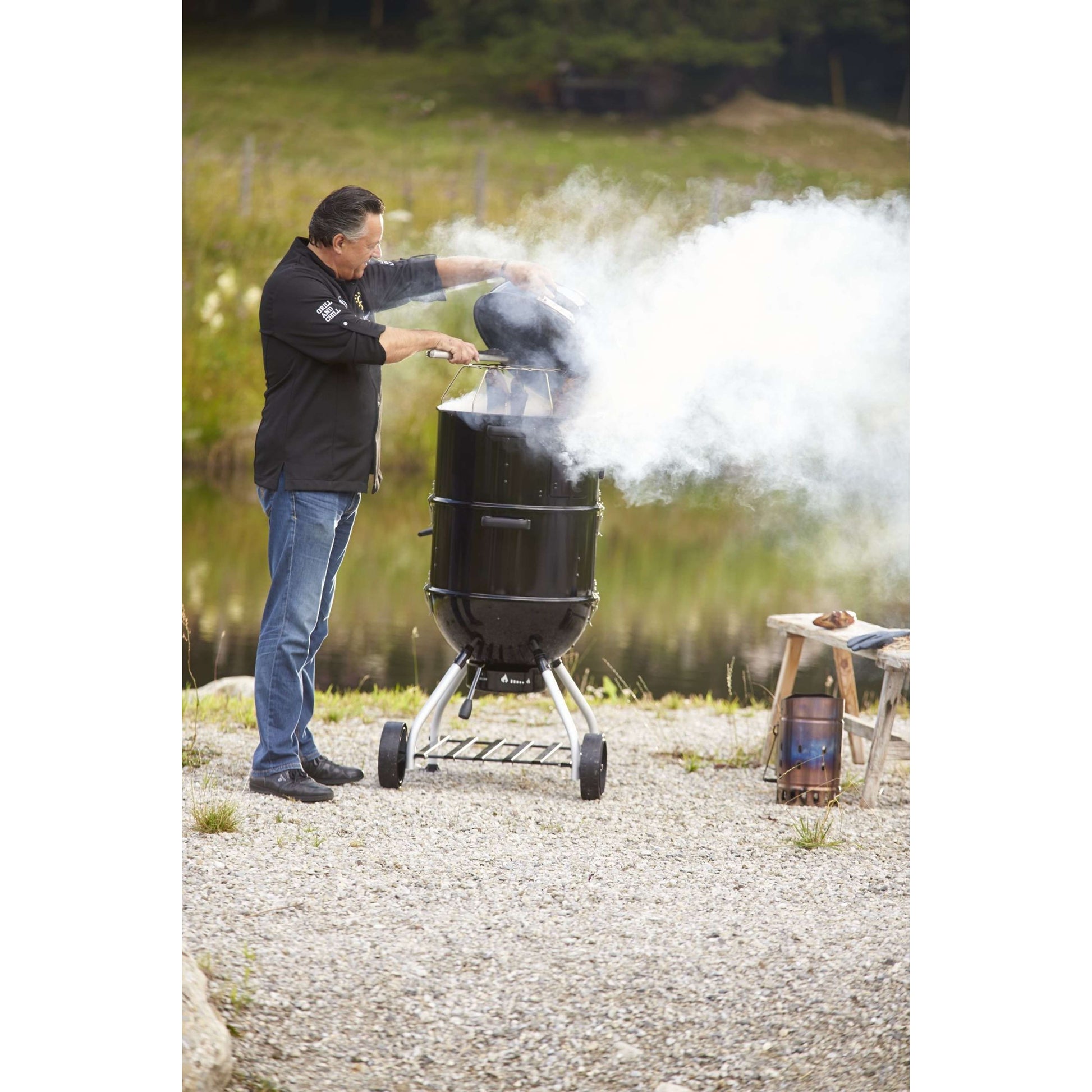 Barbecue Houtskool No.1 F50-S Smoker