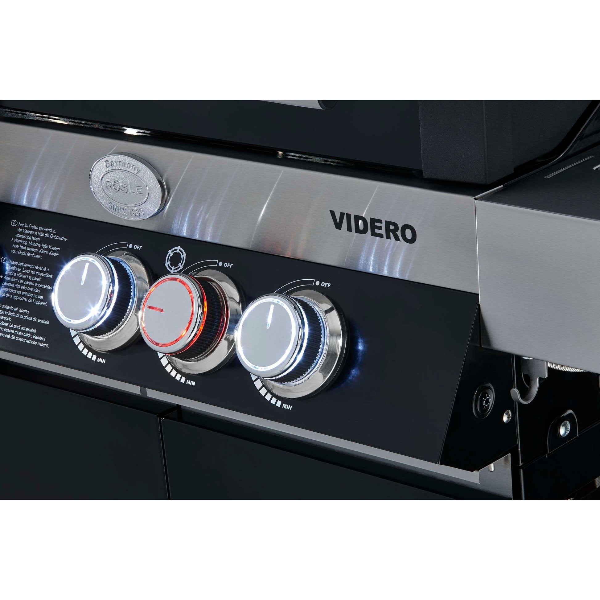 Barbecue Gas Videro G4-SL 30 mbar
