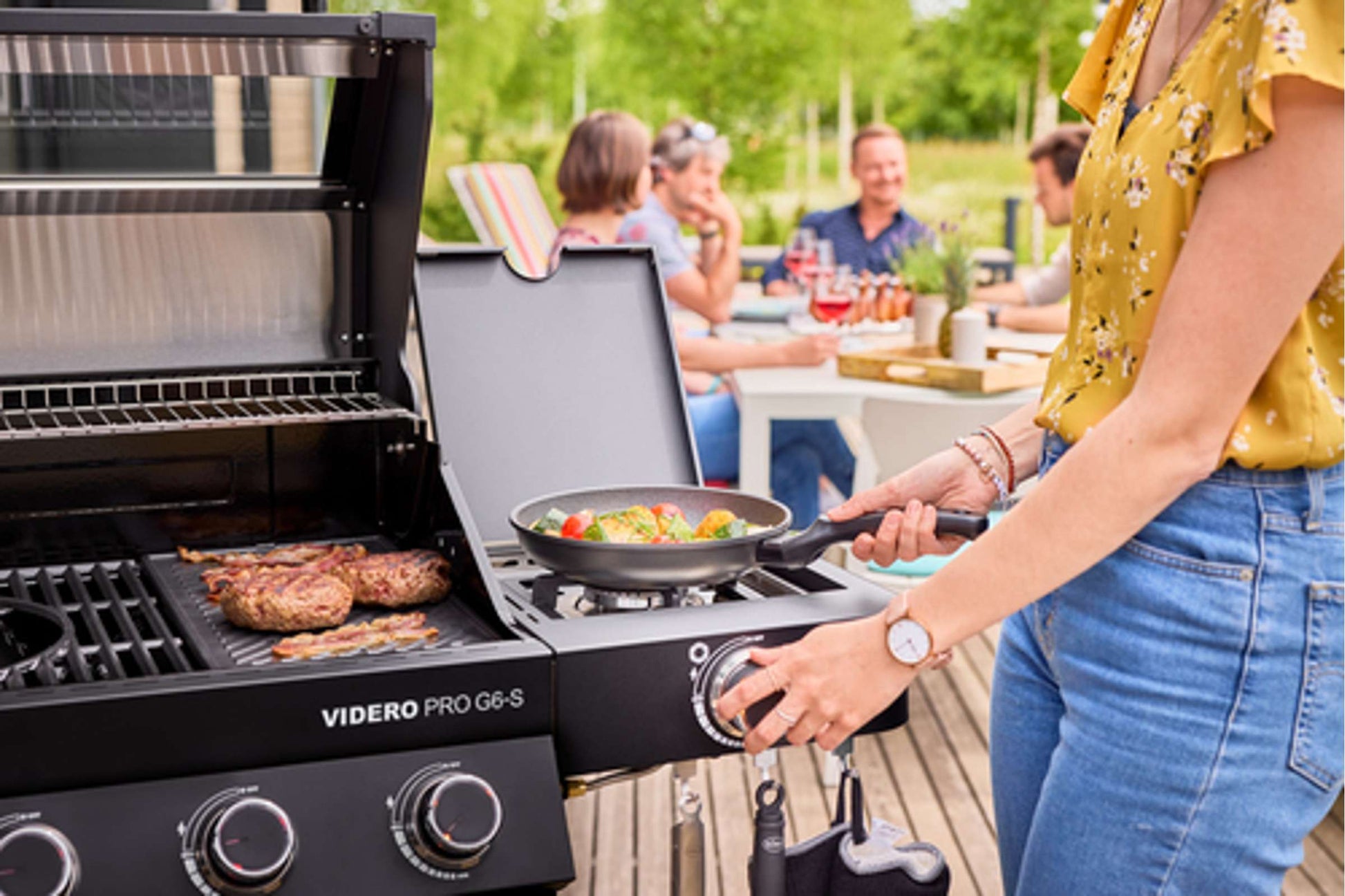 BBQ Accessoire Videro Grillplaat 24x45 cm
