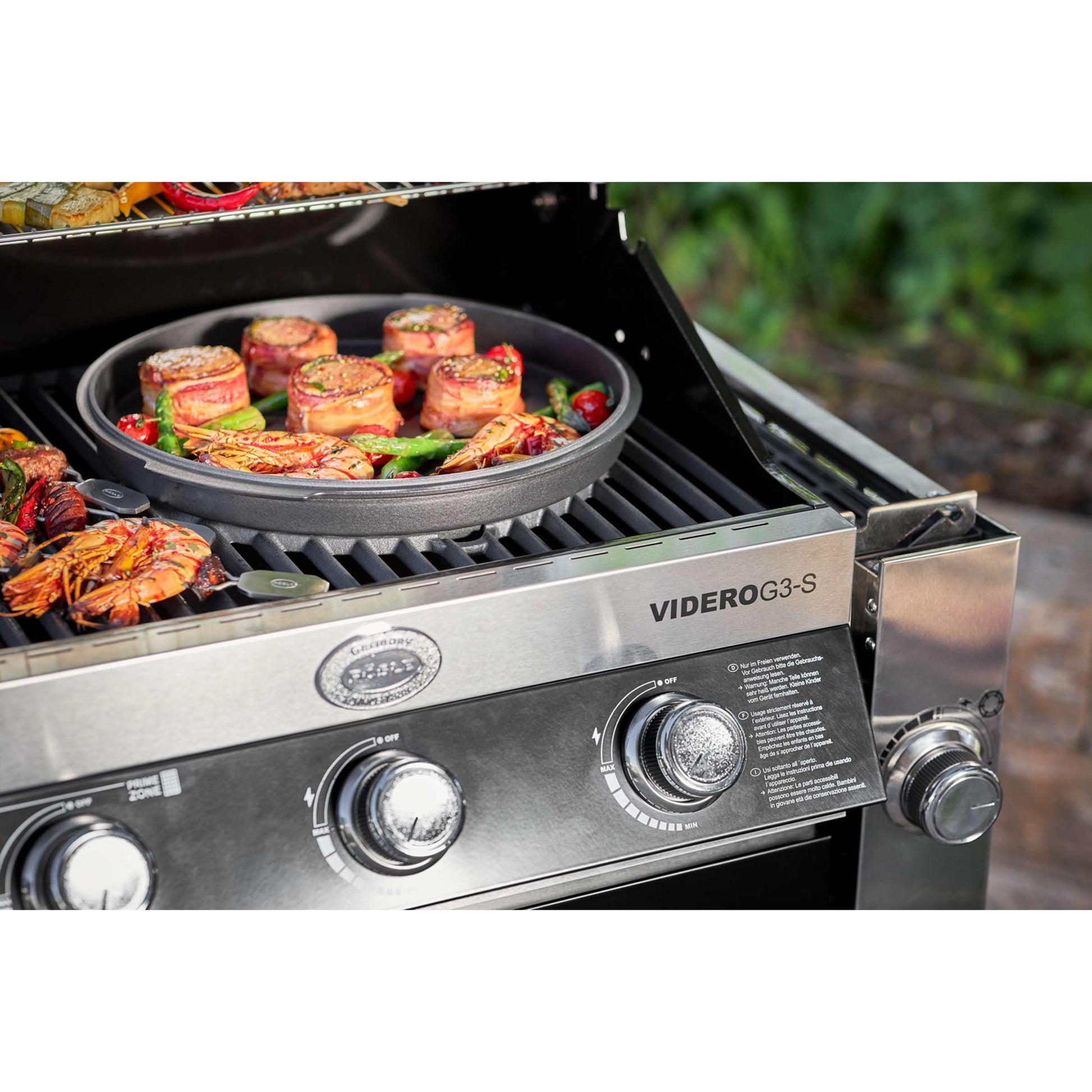 Barbecue Gas Videro G3-S Vario 30 mbar