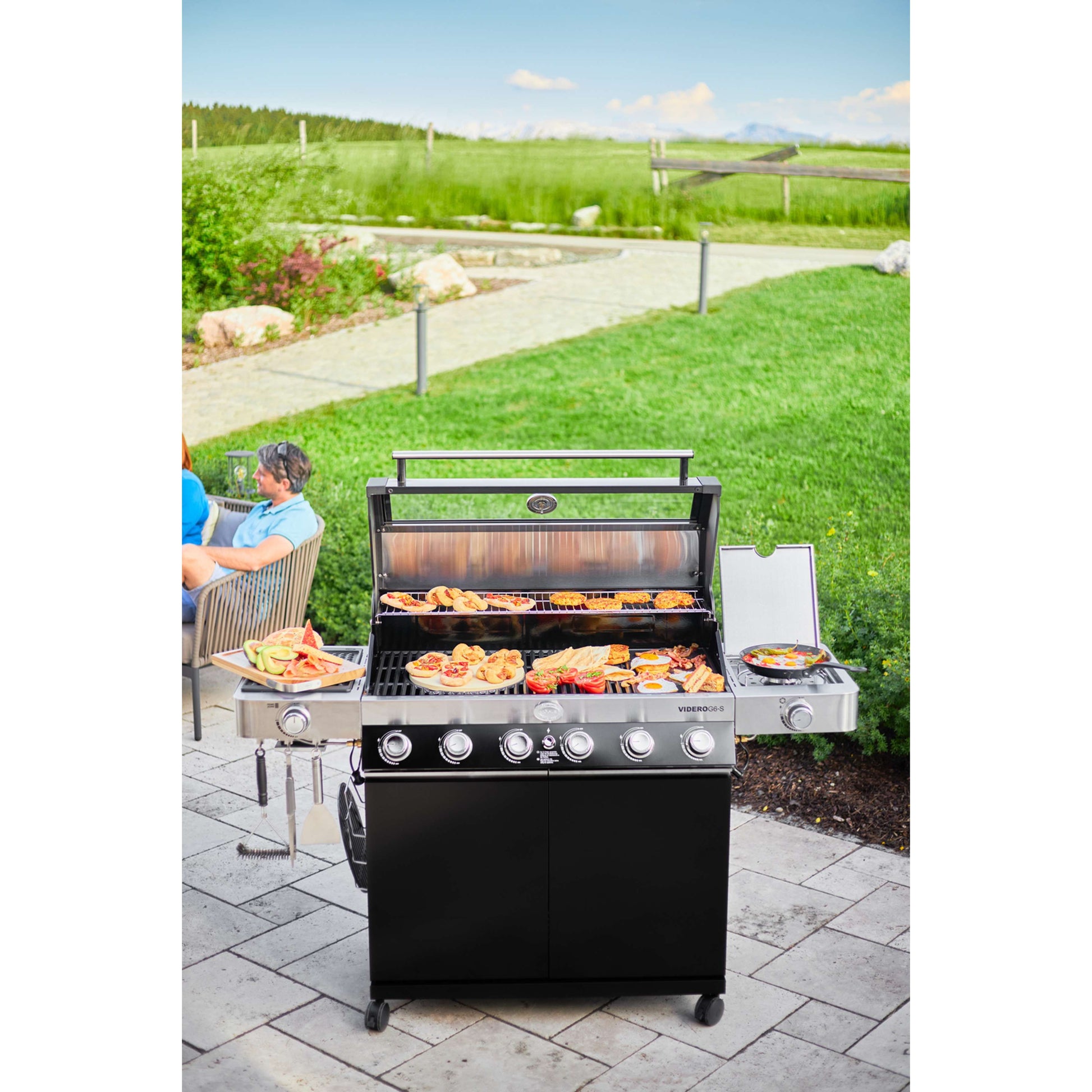 Barbecue Gas Videro G6-S Vario 30 mbar