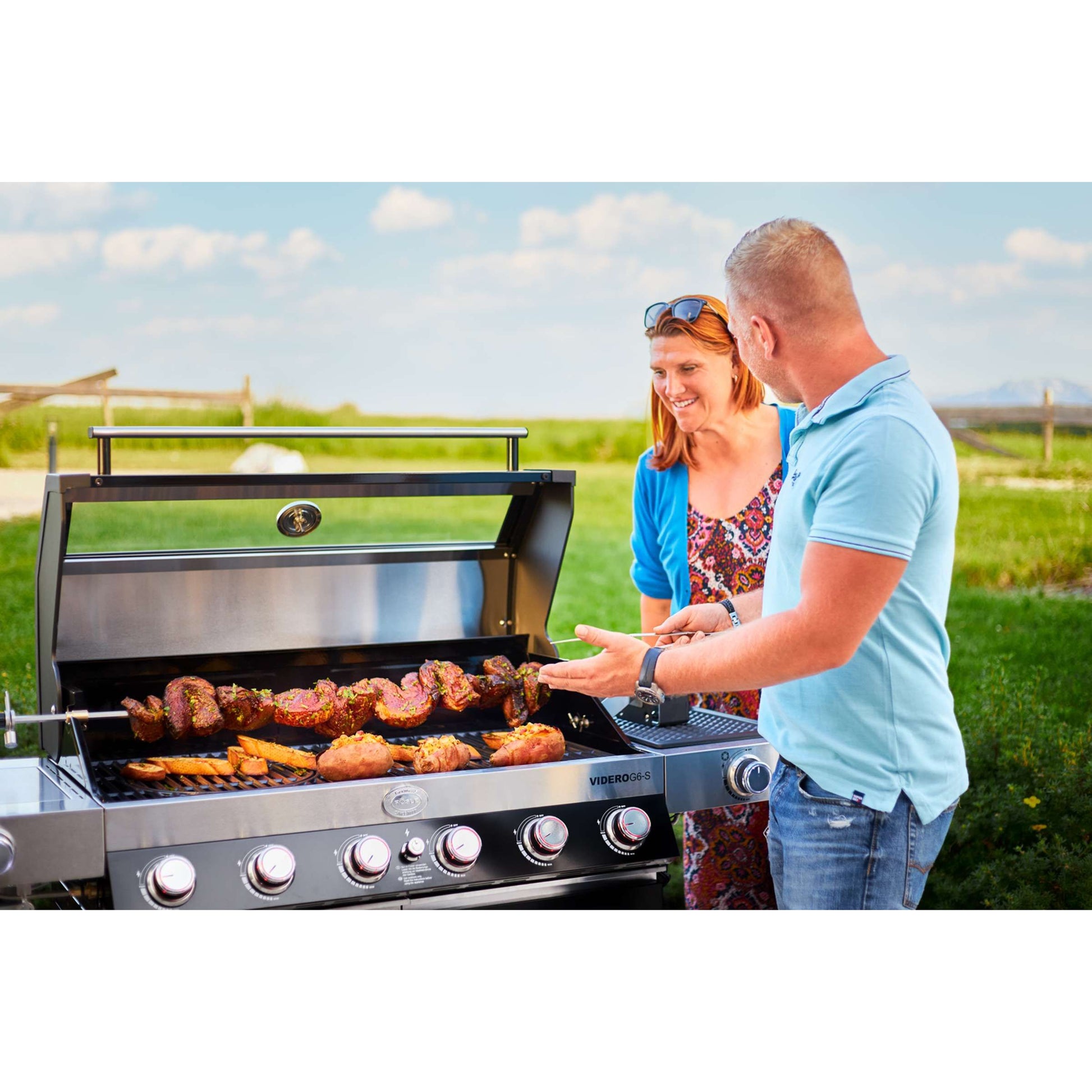 Barbecue Gas Videro G6-S Vario 30 mbar