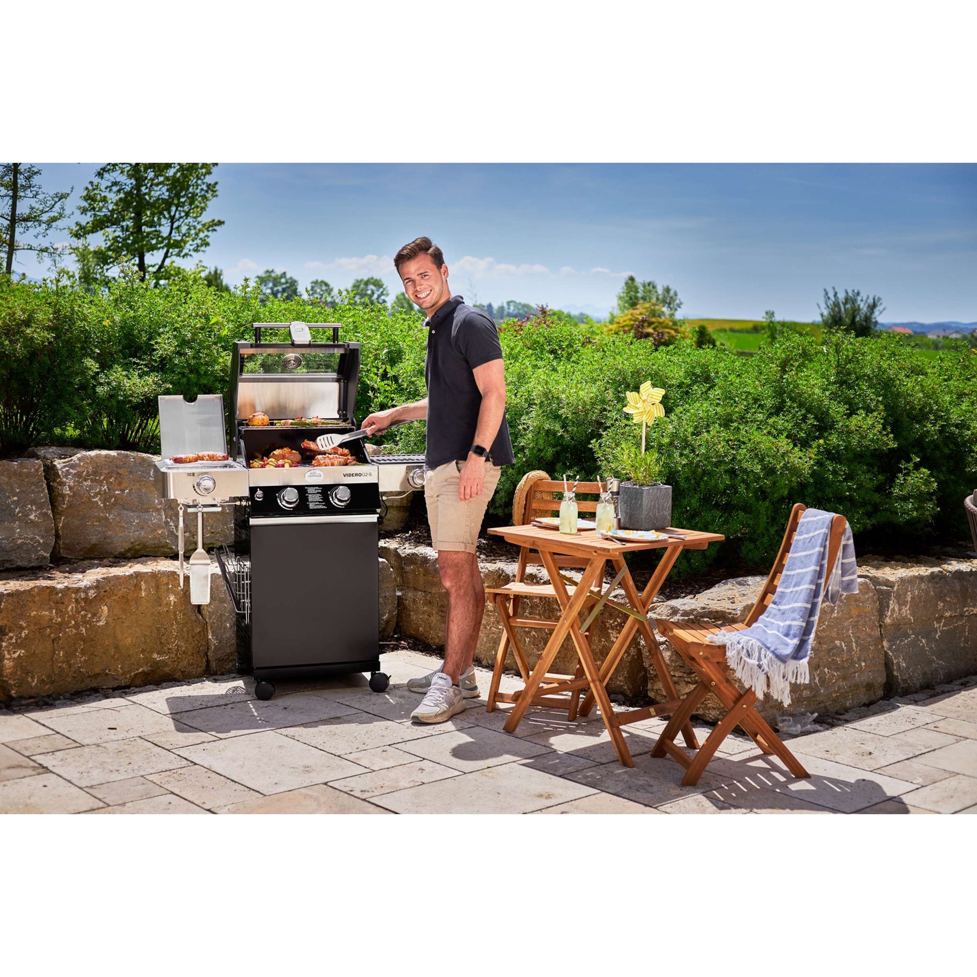 Barbecue Gas Videro G2-S Vario 30 mbar