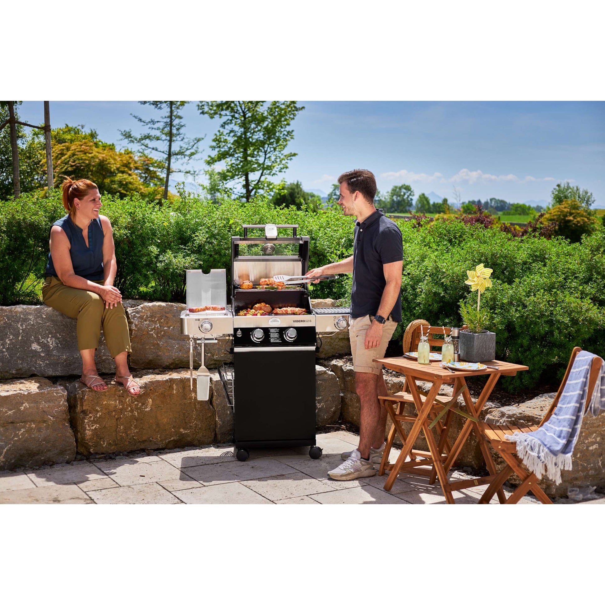 Barbecue Gas Videro G2-S Vario 30 mbar