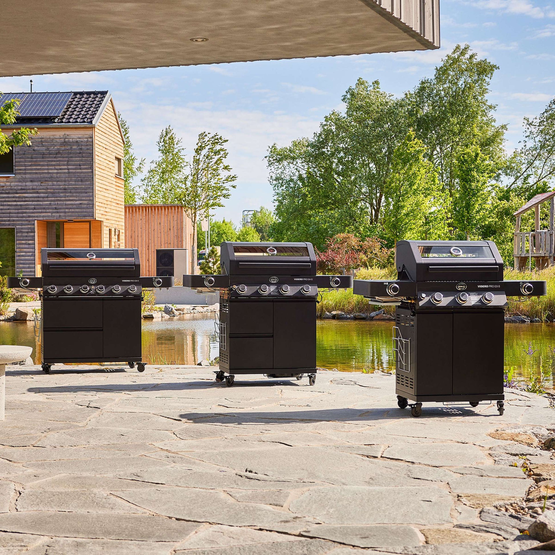 Barbecue Gas Videro Pro G3-S Vario+ 30 mbar (Model 2023)