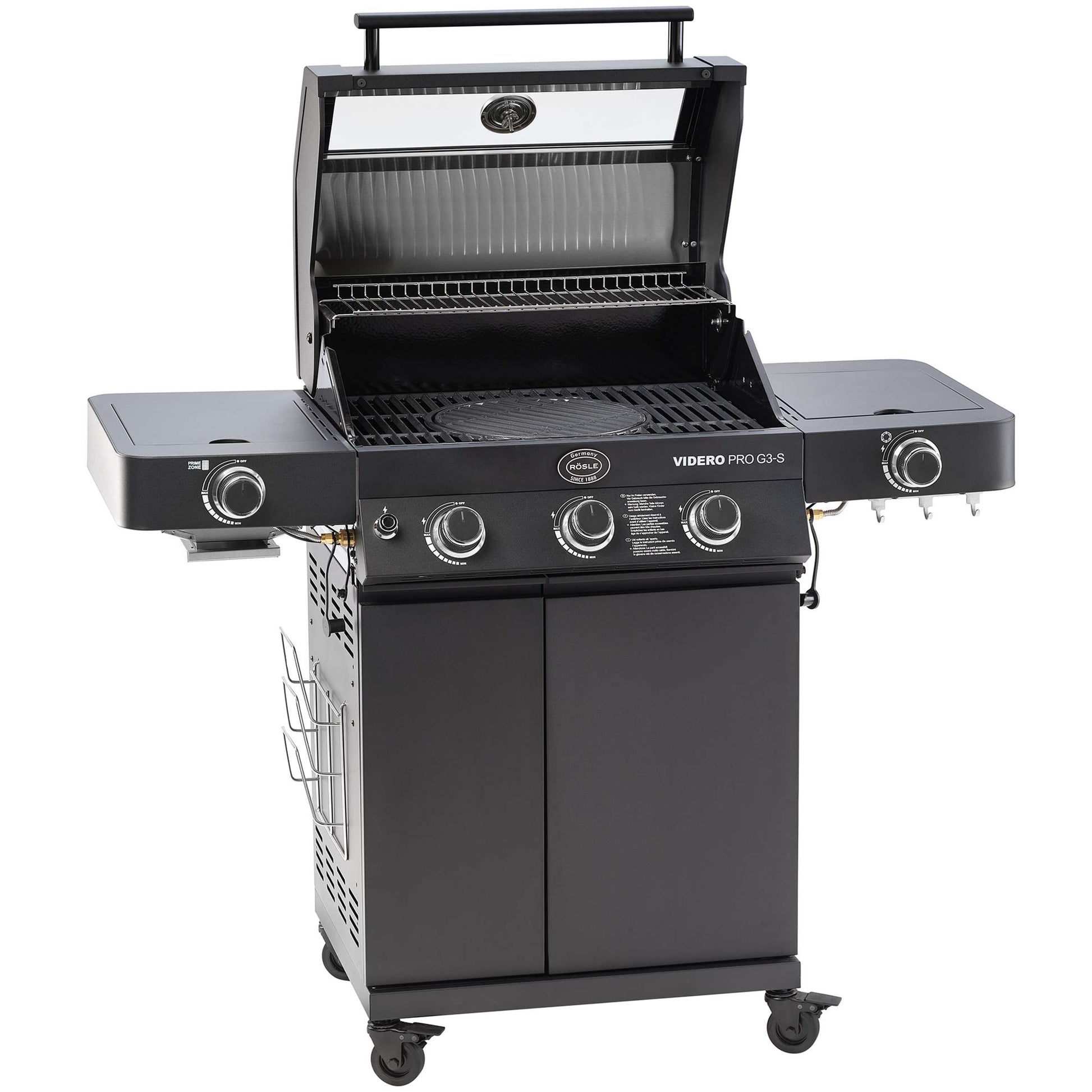 Barbecue Gas Videro Pro G3-S Vario+ 30 mbar (Model 2023)