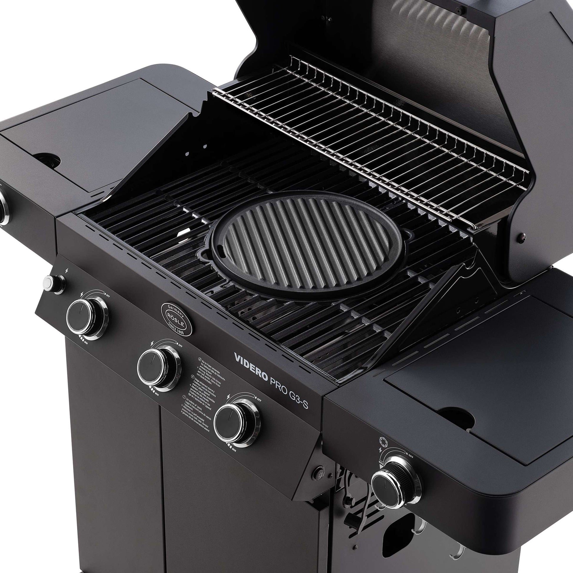 Barbecue Gas Videro Pro G3-S Vario+ 30 mbar (Model 2023)