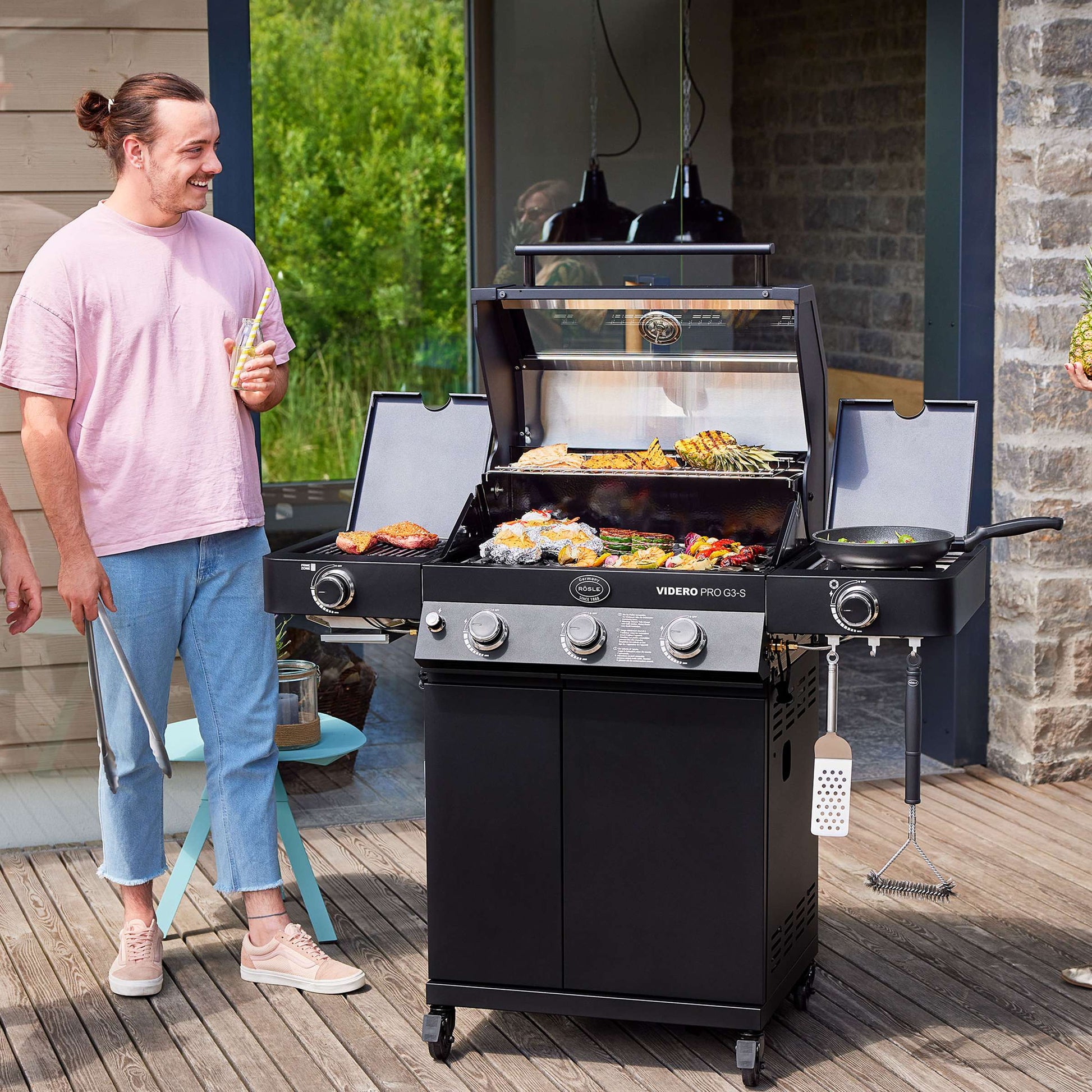 Barbecue Gas Videro Pro G3-S Vario+ 30 mbar (Model 2023)