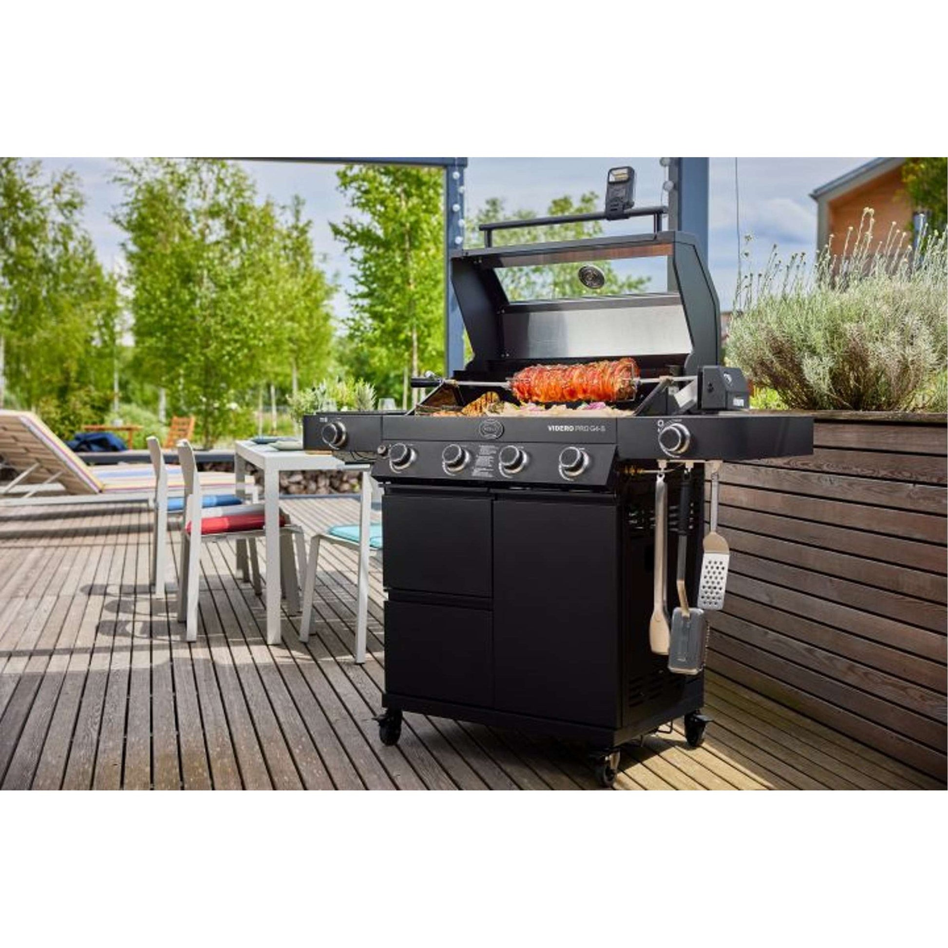 Barbecue Gas Videro Pro G4-S Vario+ 30 mbar (Model 2023)