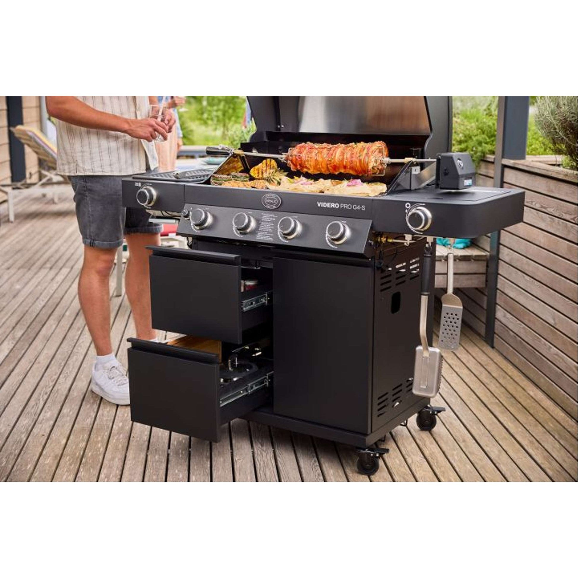 Barbecue Gas Videro Pro G4-S Vario+ 30 mbar (Model 2023)