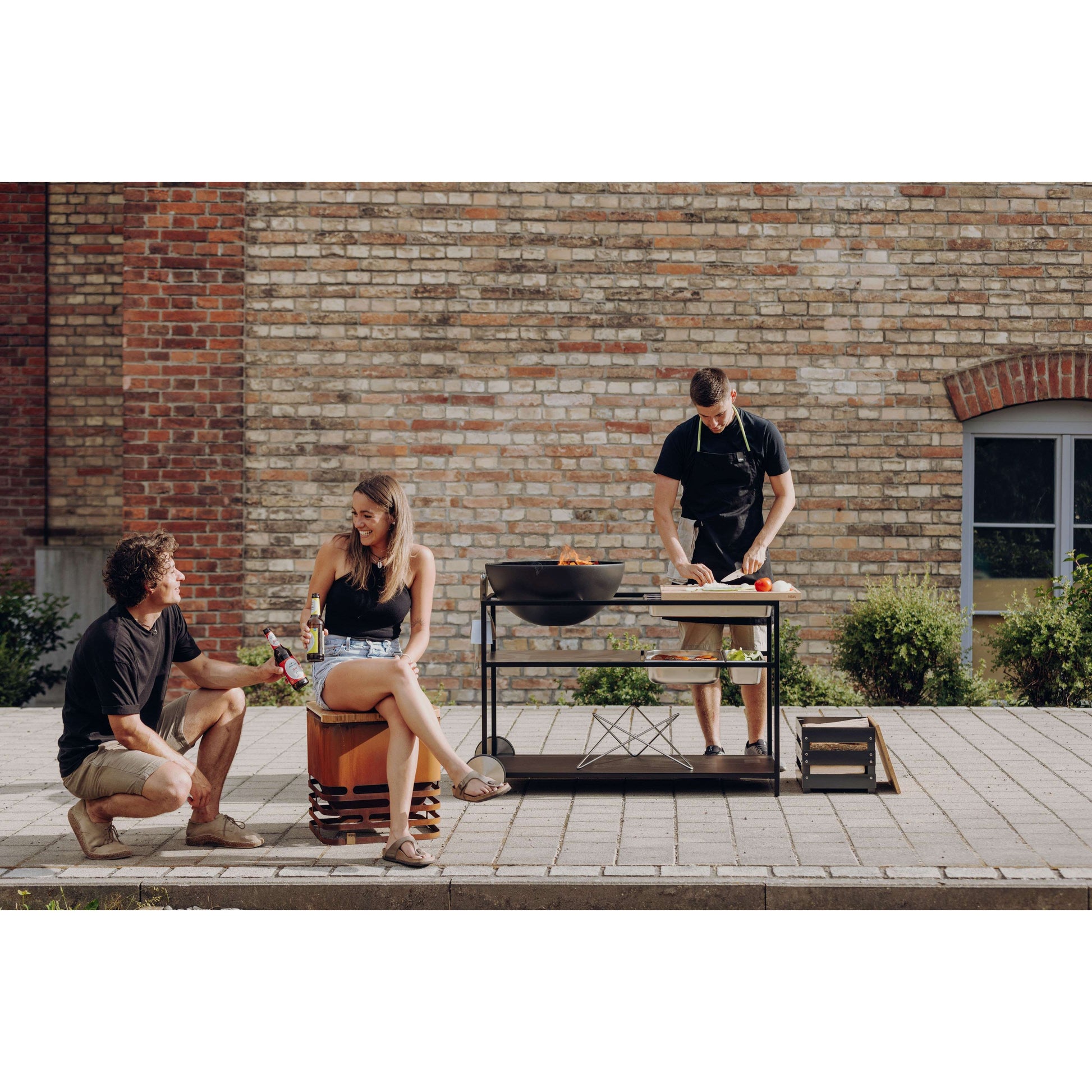 Fire Kitchen Buitenkeuken met Bowl 57 Vuurschaal