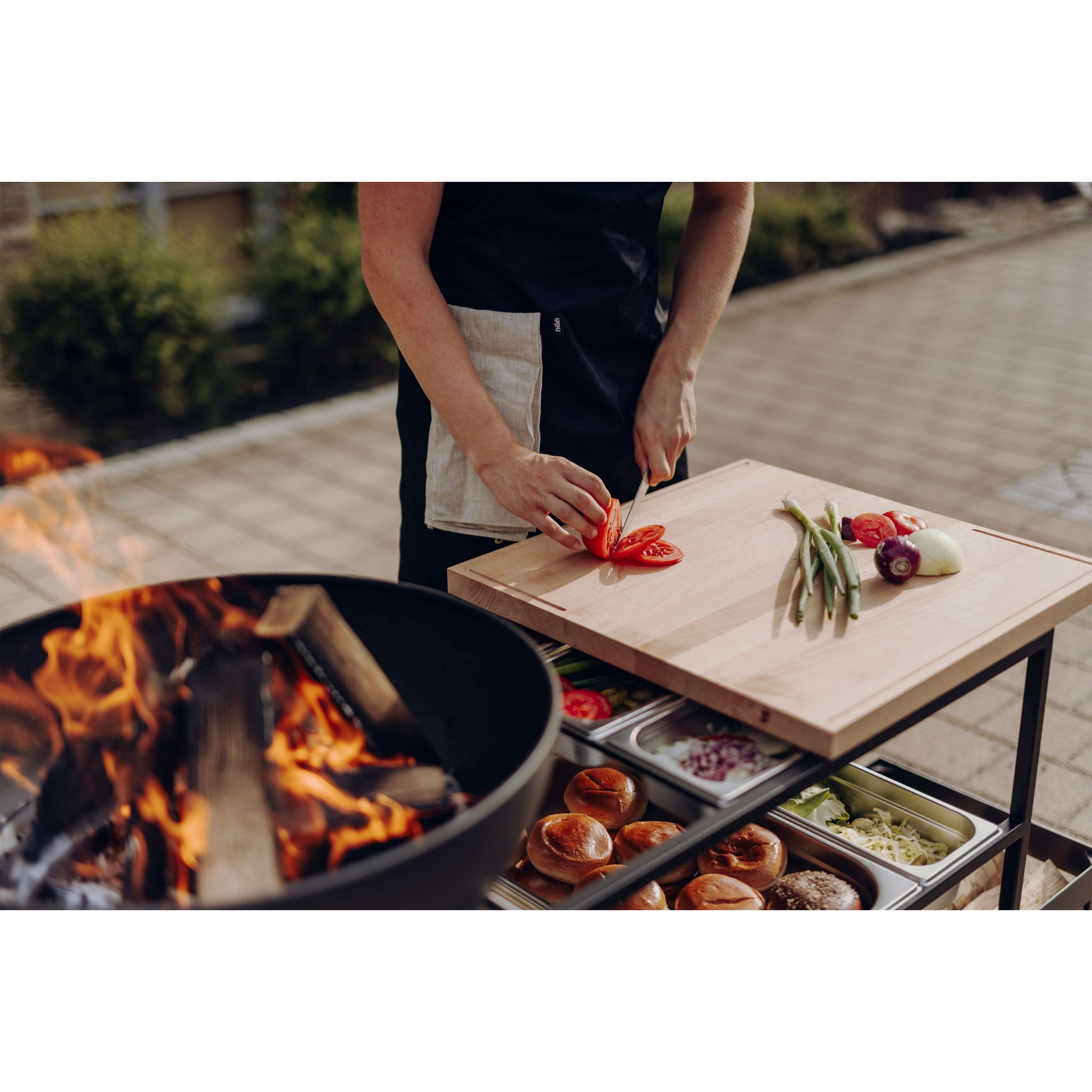 Fire Kitchen Buitenkeuken met Bowl 57 Vuurschaal