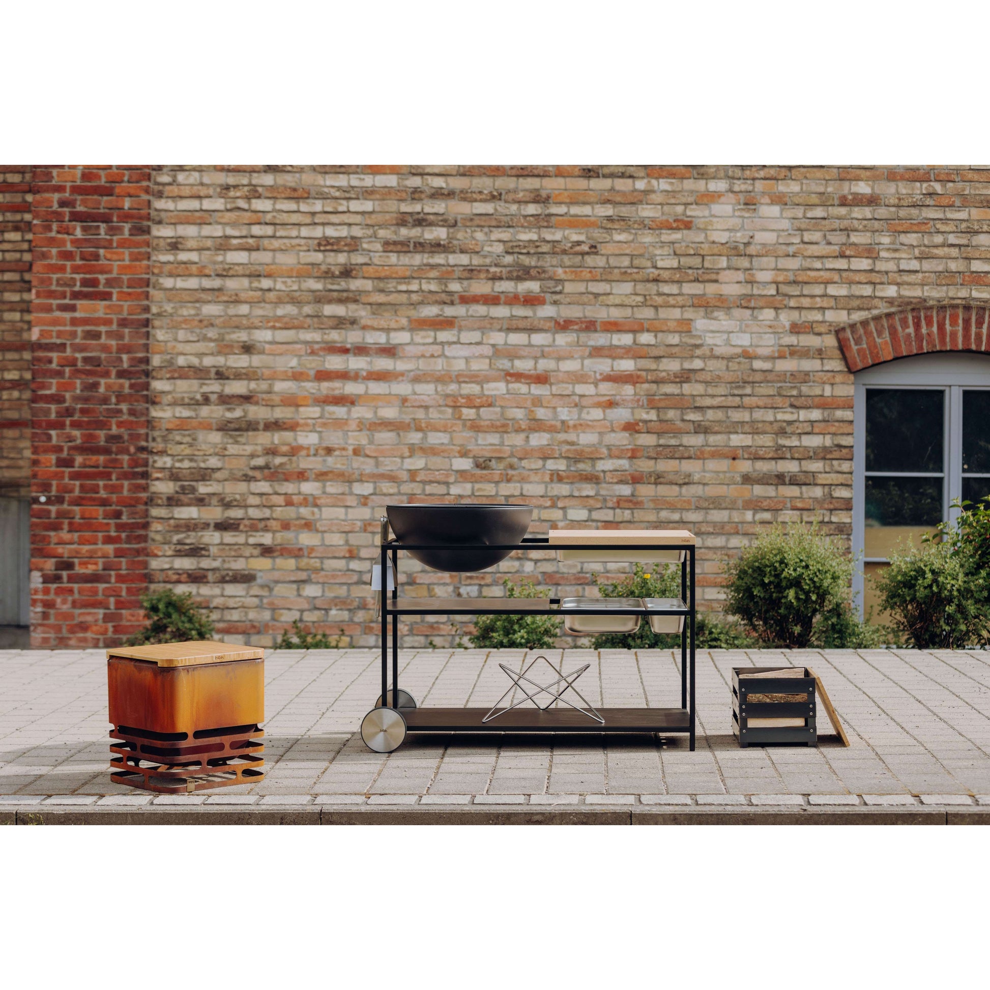 Fire Kitchen Buitenkeuken met Bowl 57 Vuurschaal