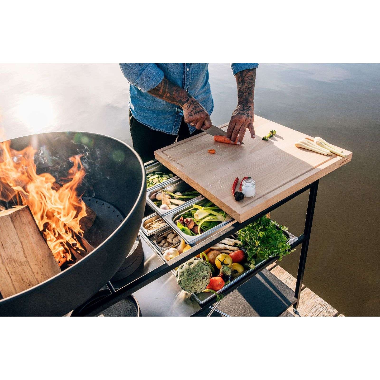 Fire Kitchen Buitenkeuken met Bowl 70 Vuurschaal