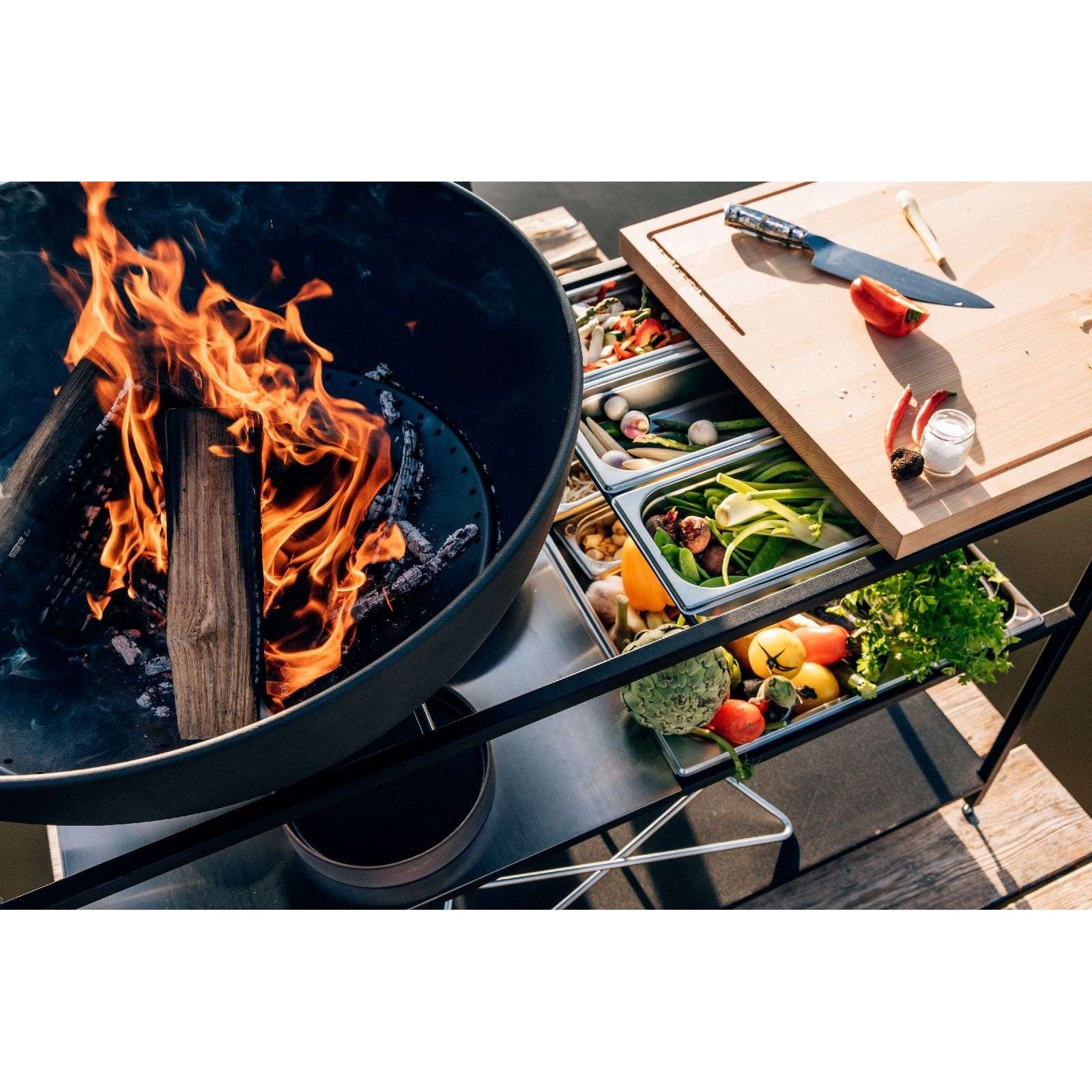 Fire Kitchen Buitenkeuken met Bowl 70 Vuurschaal