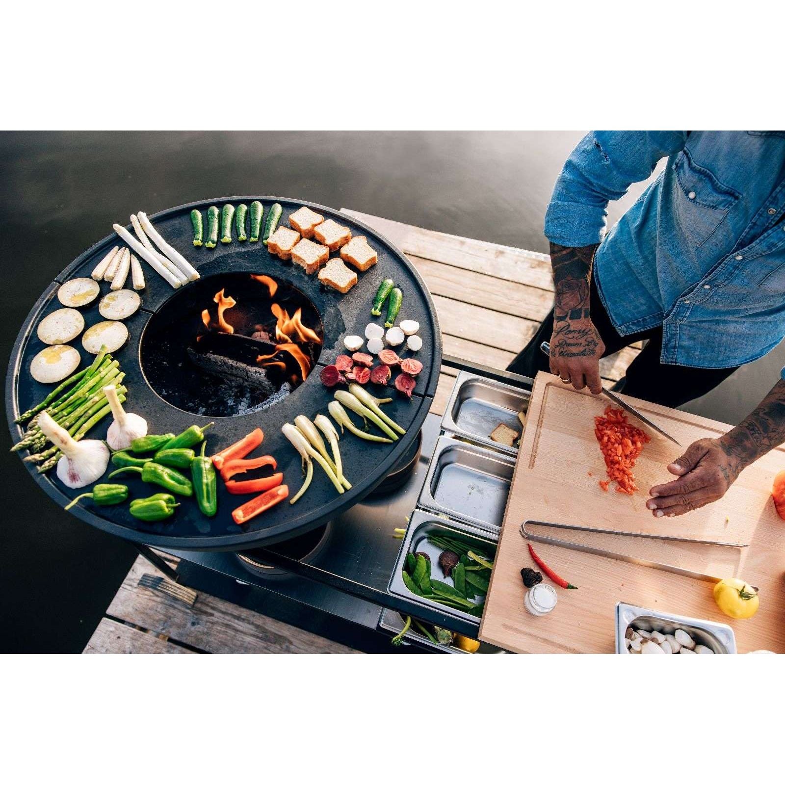Fire Kitchen Buitenkeuken met Bowl 70 Vuurschaal