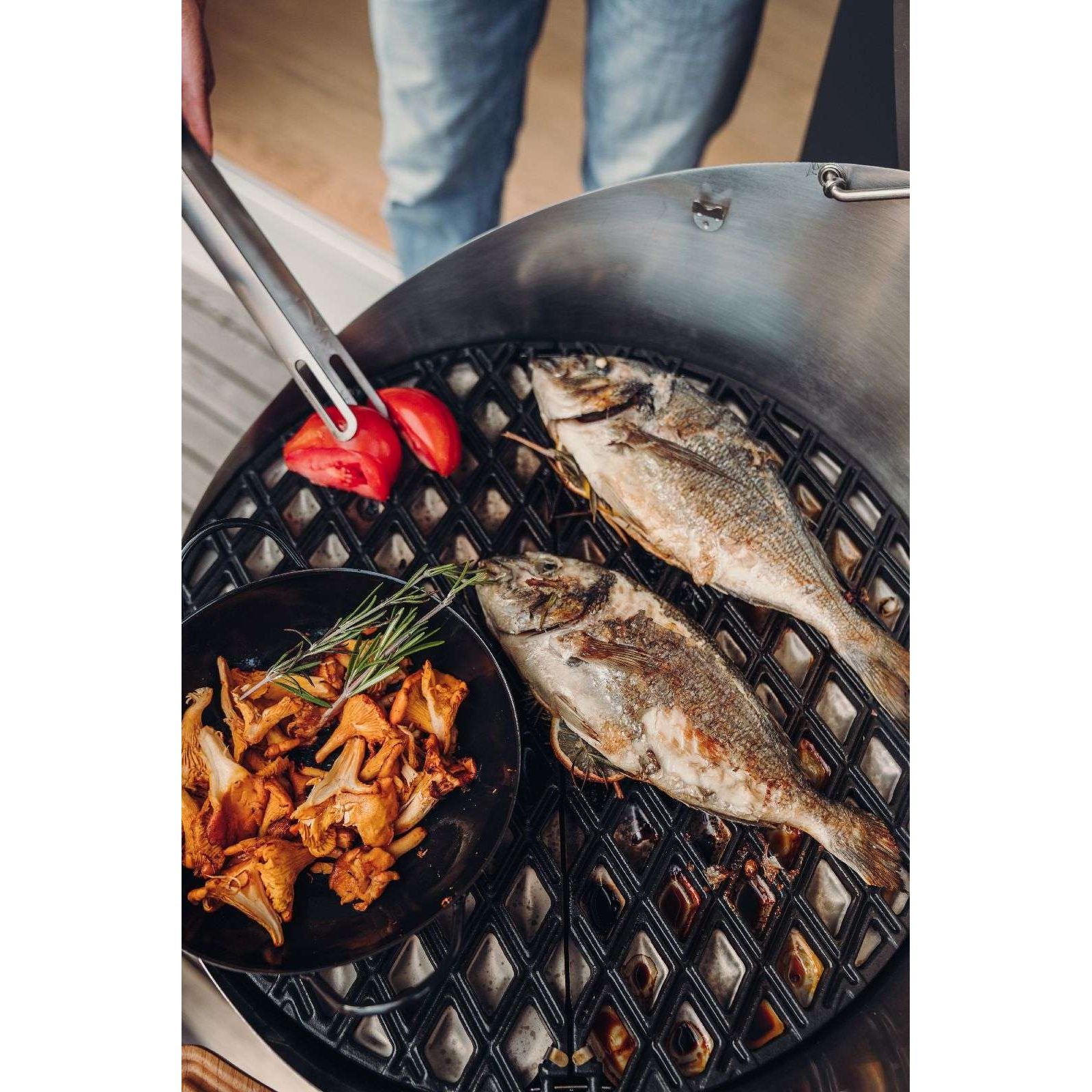 Cone Barbecue Grillrooster Gietijzer 46 cm