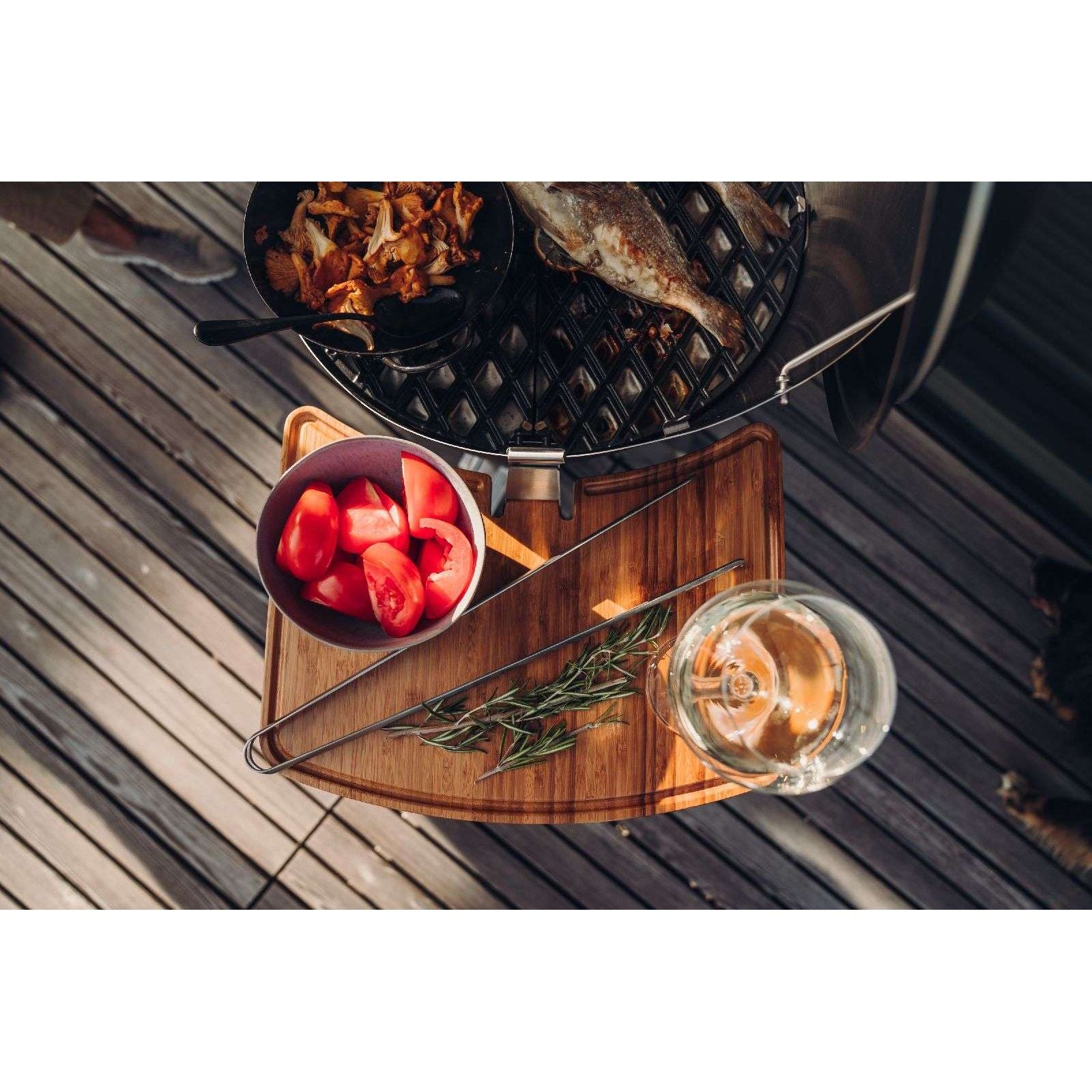 Cone Barbecue Serveerplank en Snijplank Bamboe