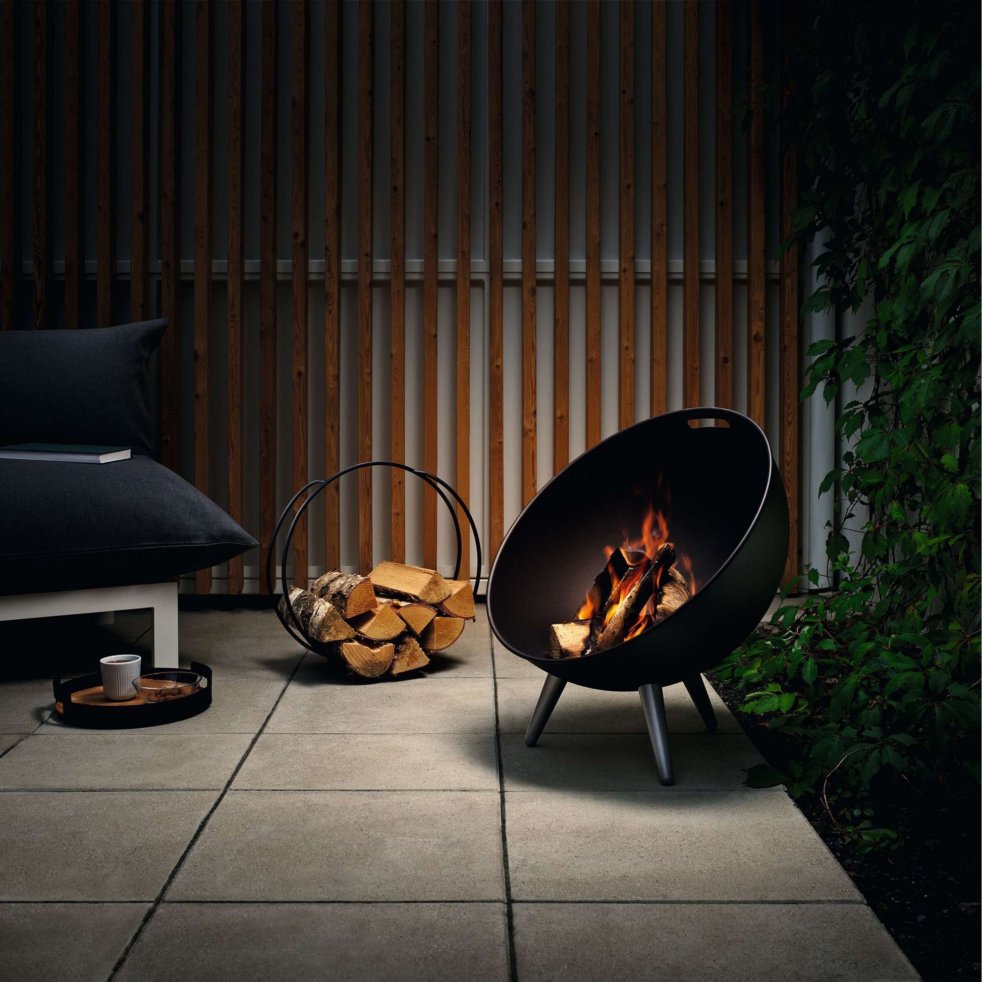 FireGlobe Barbecue Brandhout Houder