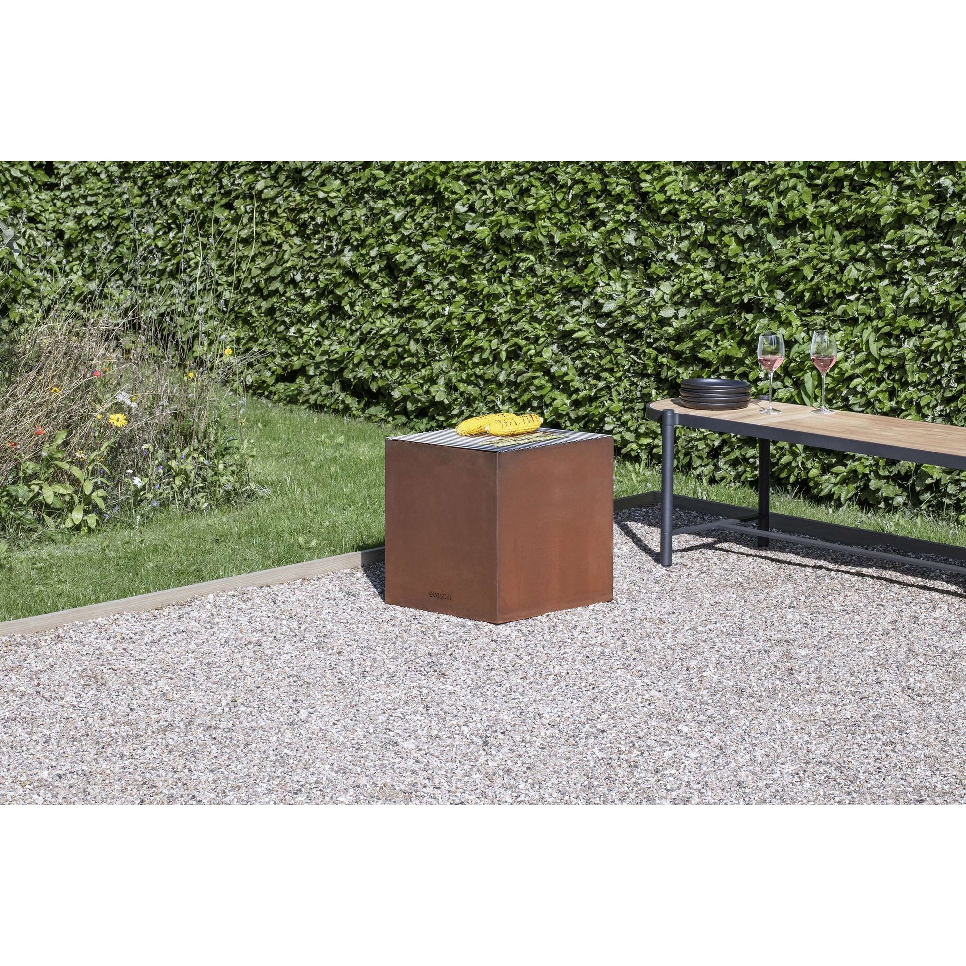 FireCube Barbecue Vuurschaal