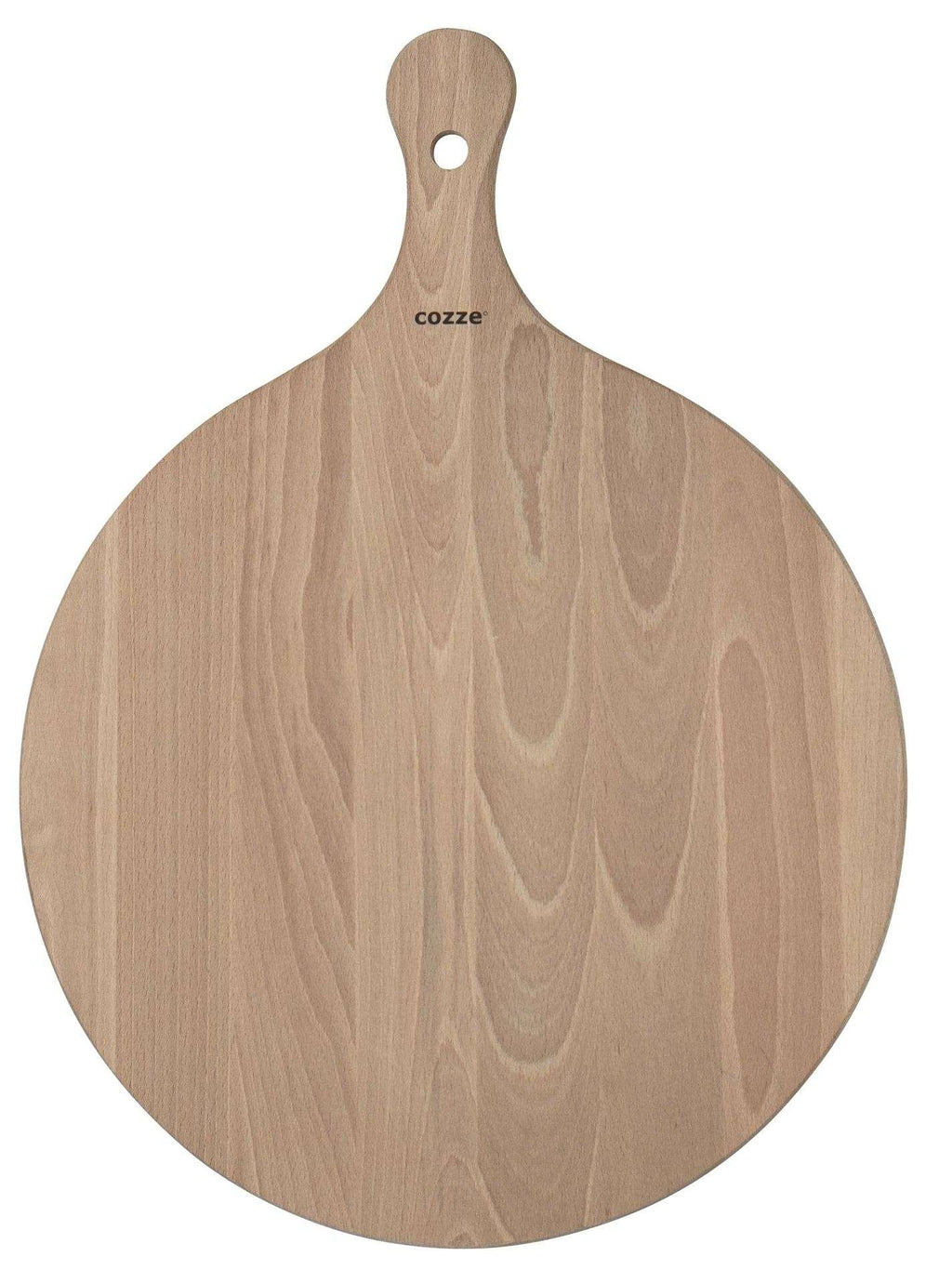 Serveerplank voor Pizza Bamboe met Handvat Diameter 35 cm