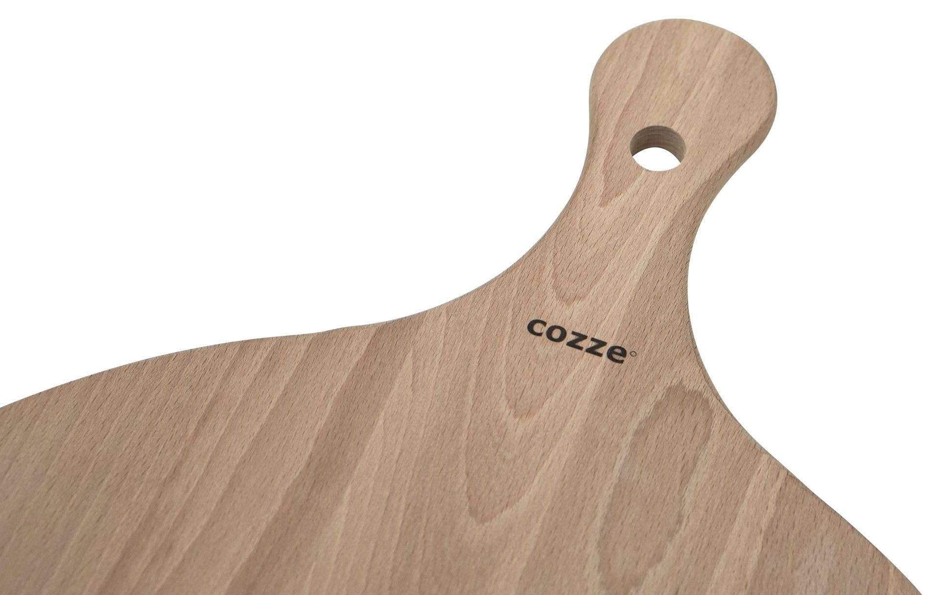 Serveerplank voor Pizza Bamboe met Handvat Diameter 35 cm