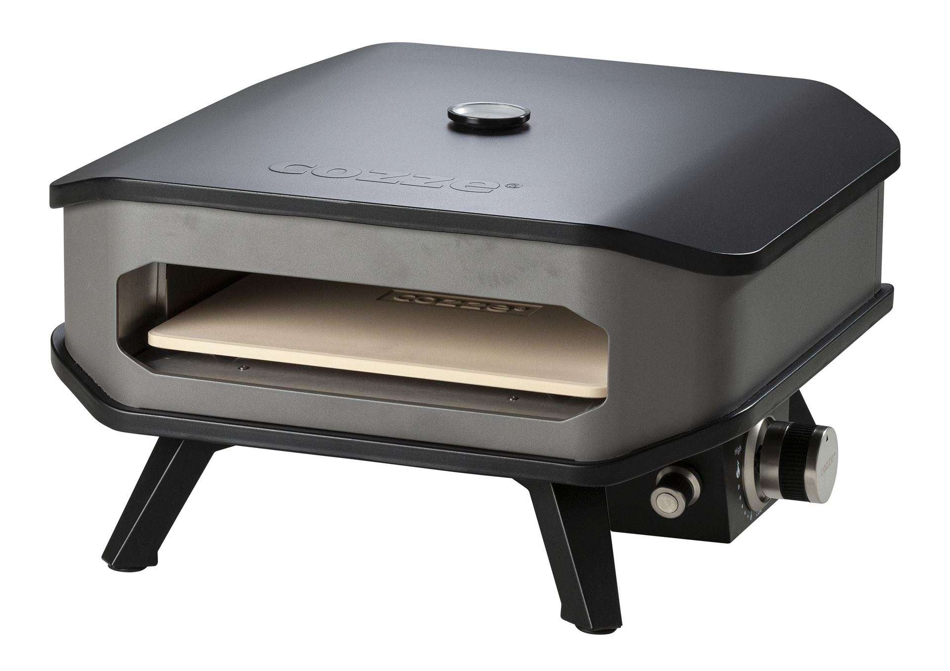 Pizza Oven Gas 13" met Thermometer en Pizzasteen 30 Mbar 5.0 KW