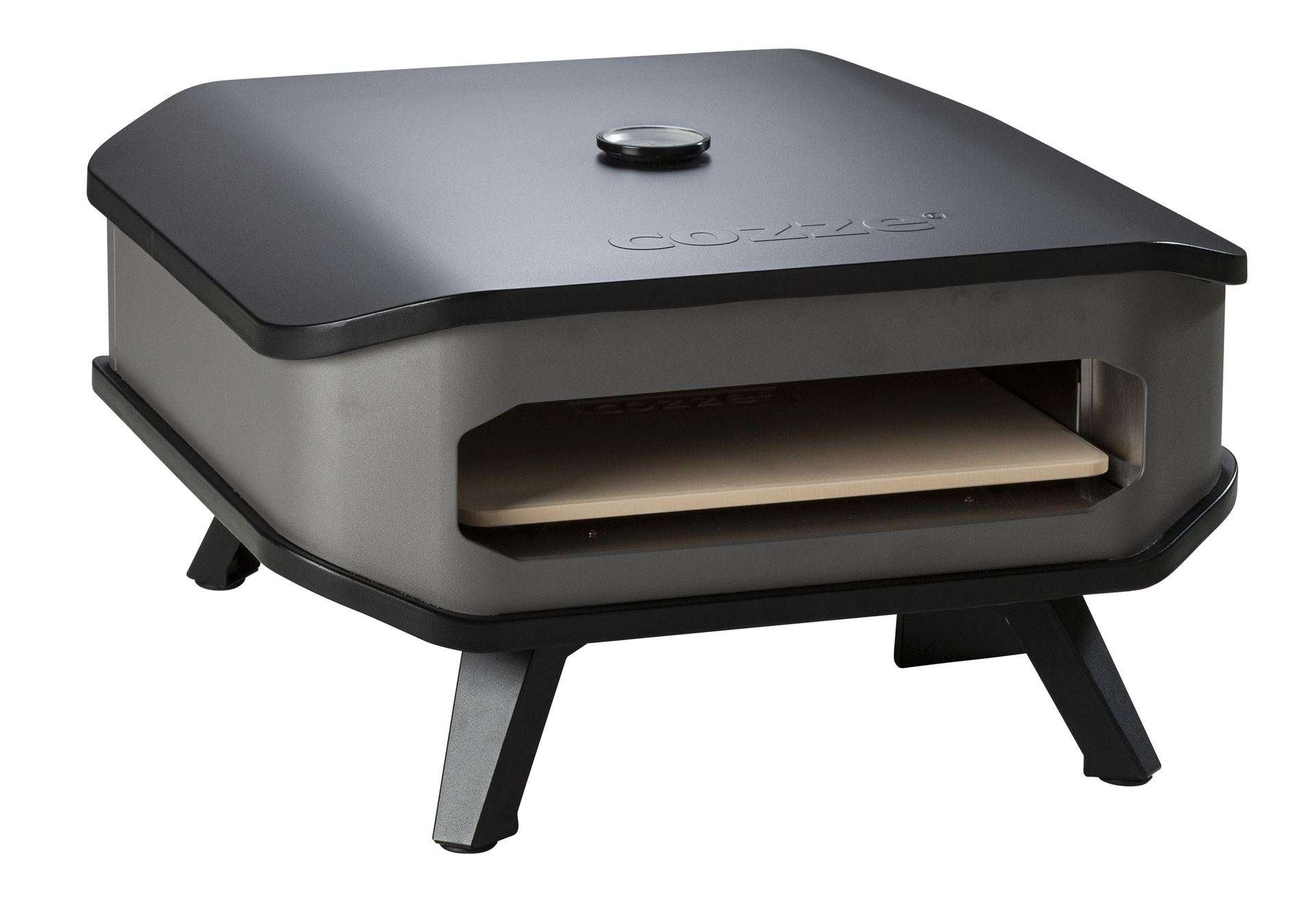 Pizza Oven Gas 13" met Thermometer en Pizzasteen 30 Mbar 5.0 KW
