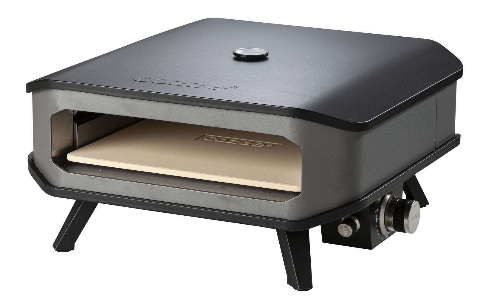 Pizza Oven Gas 17" met Thermometer en Pizzasteen 30 Mbar 5.0 KW