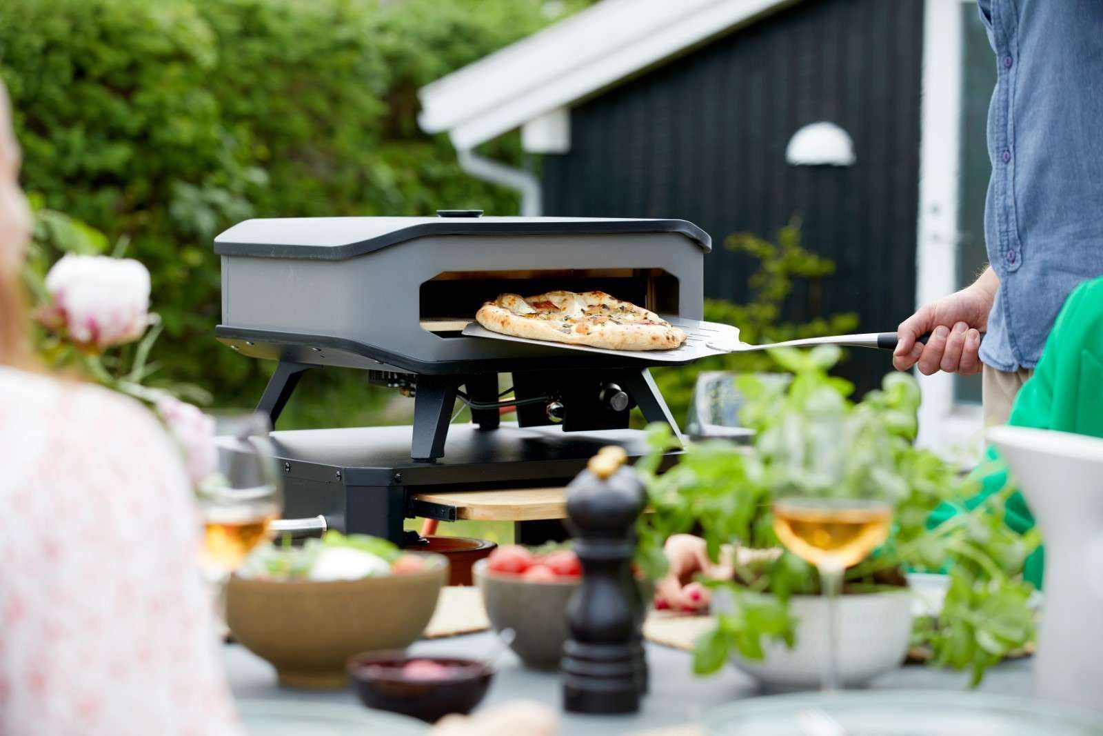 Pizzaschep met Gaatjes Aluminium 75 cm