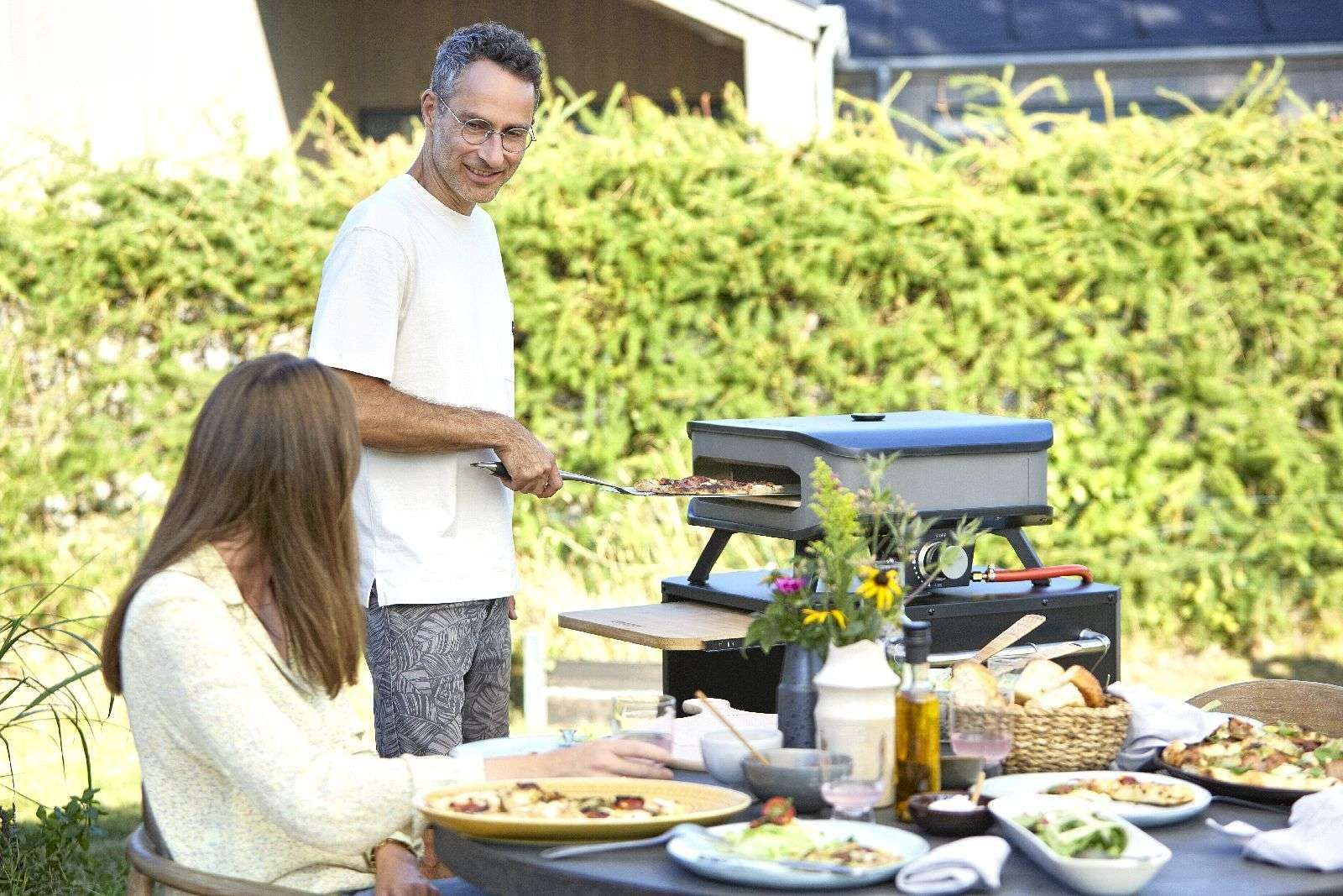 Kadoset Pizza Paddle, Snijder en Thermometer
