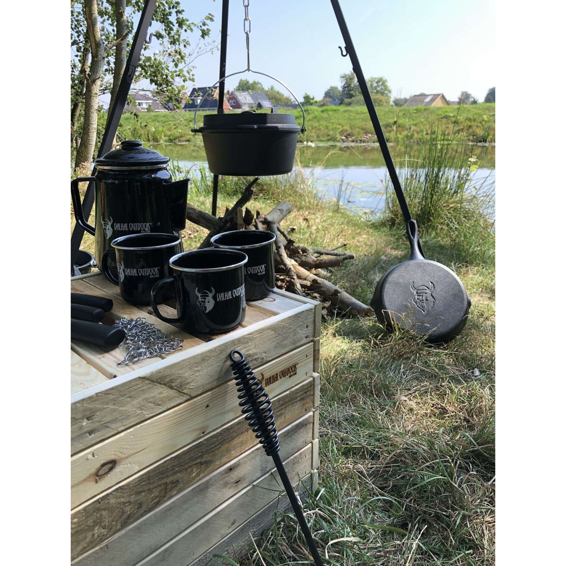 BBQ Accessoire Deksellifter voor Dutch Ovens