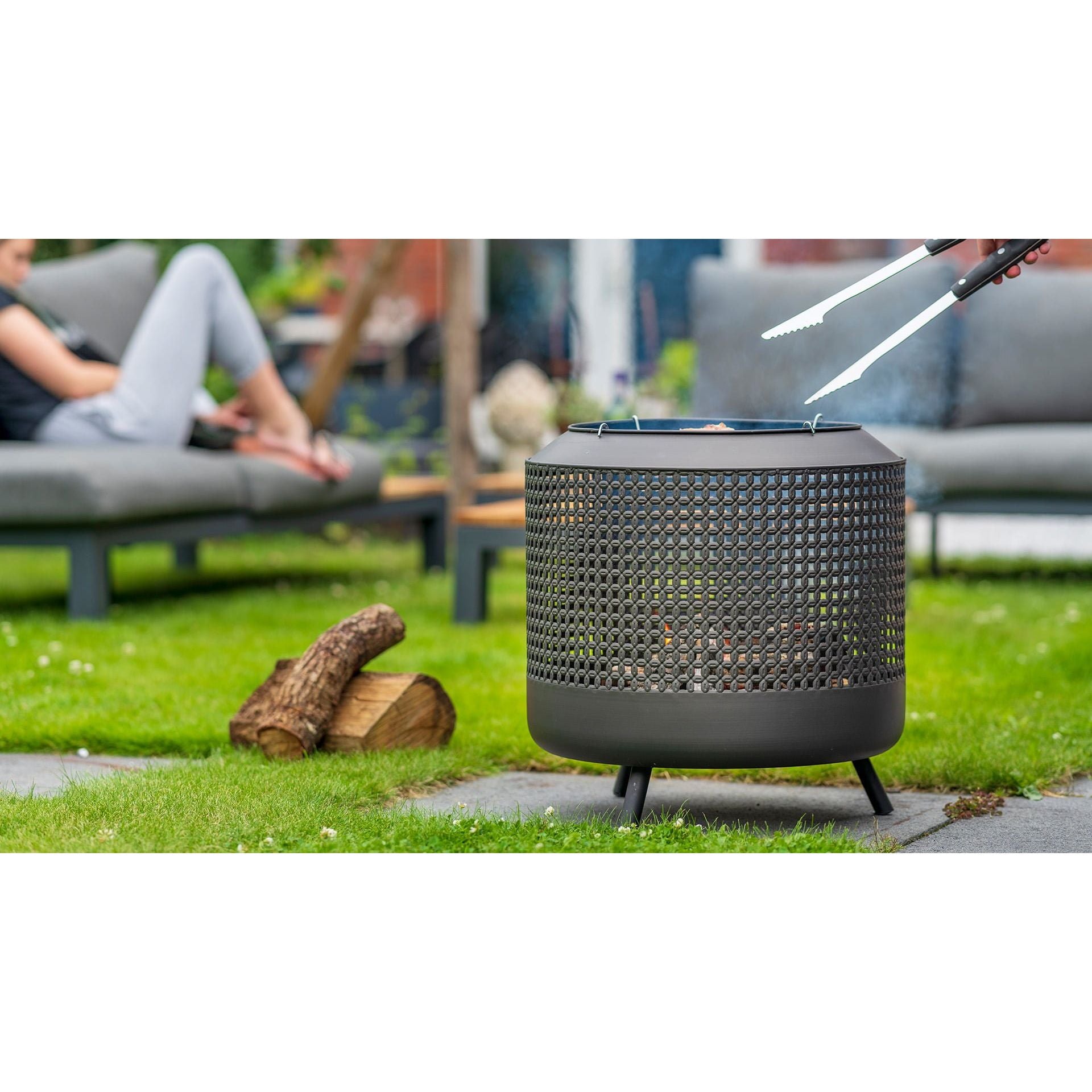 Vuurkorf bbq voor buiten koken