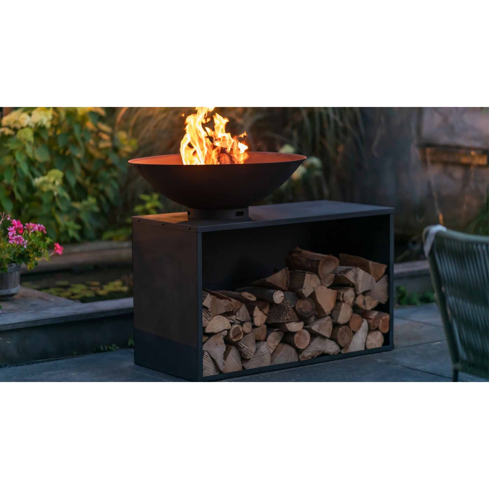 ONYX BBQ Tafel 80 cm Zwart